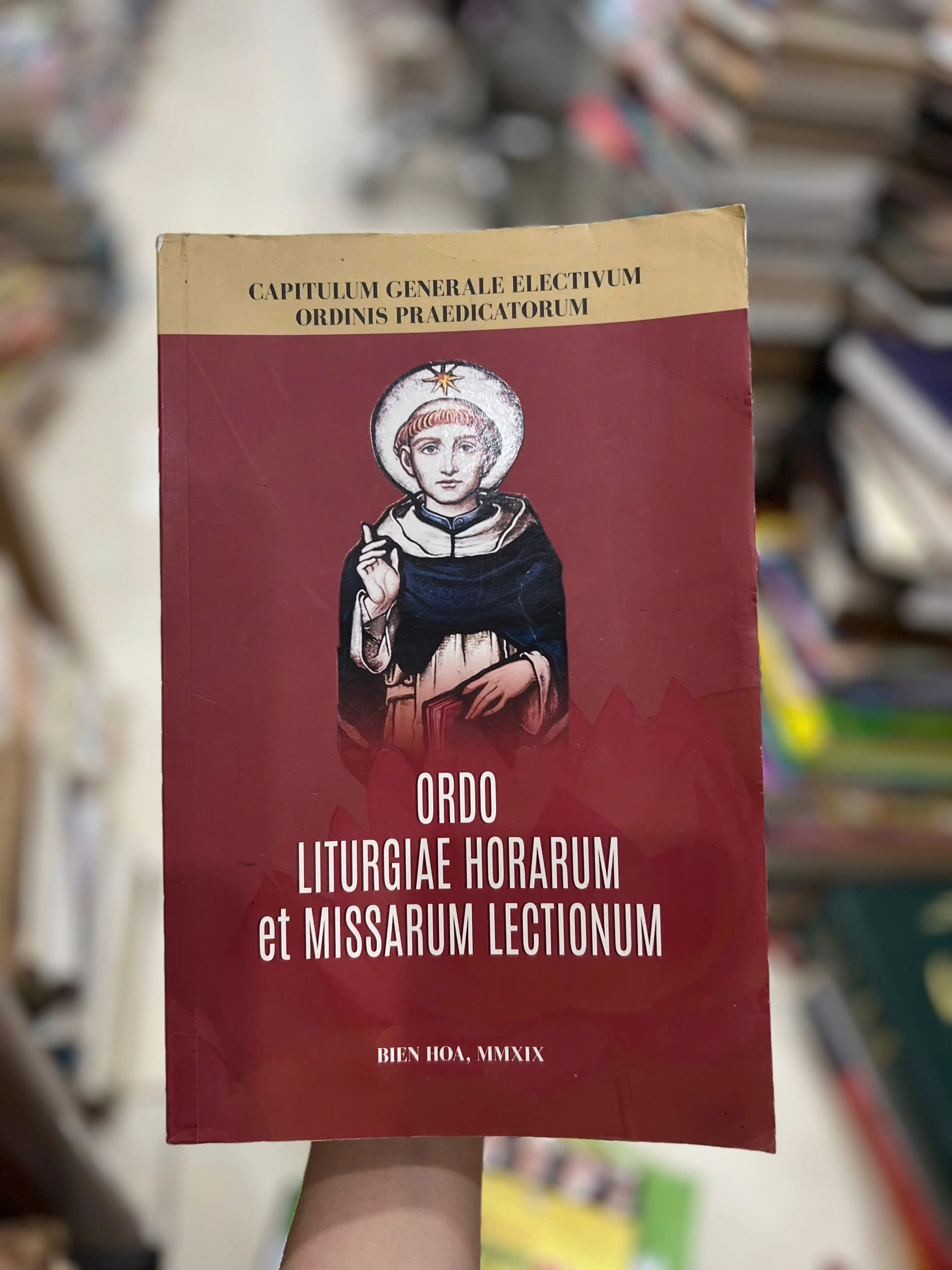 Ordo liturgiae horarum et misarum lectionum by  - Sách Book Cover - Ngọc Hiển Books