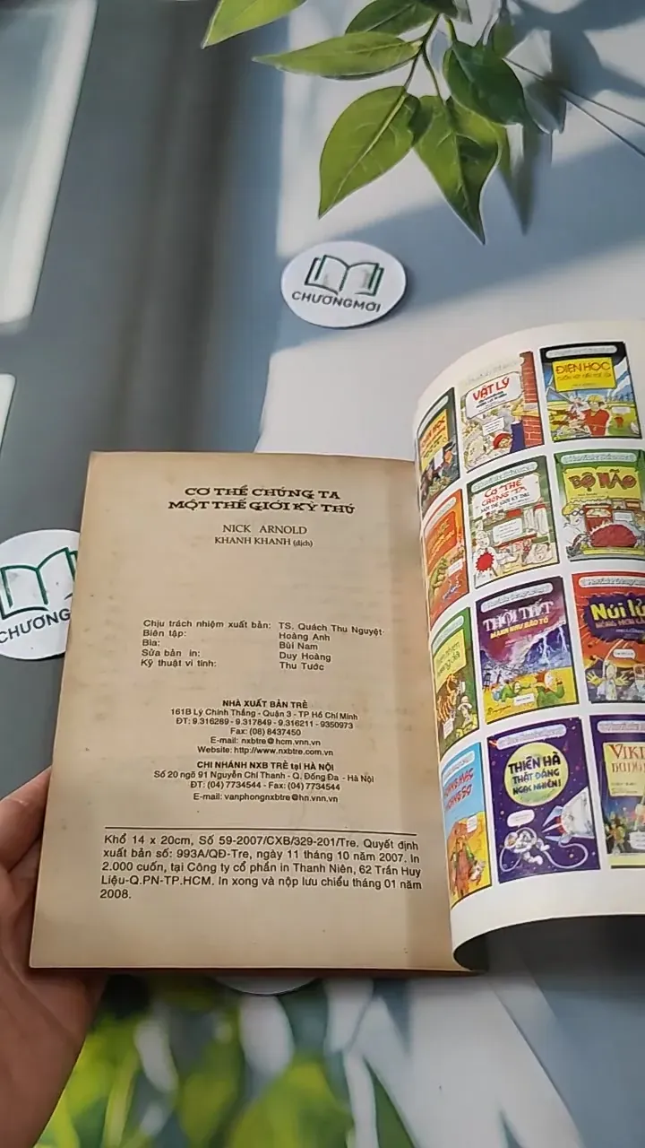 Cơ Thể Chúng Ta Một Thế Giới Kỳ Thú - Nick Arnold 727238