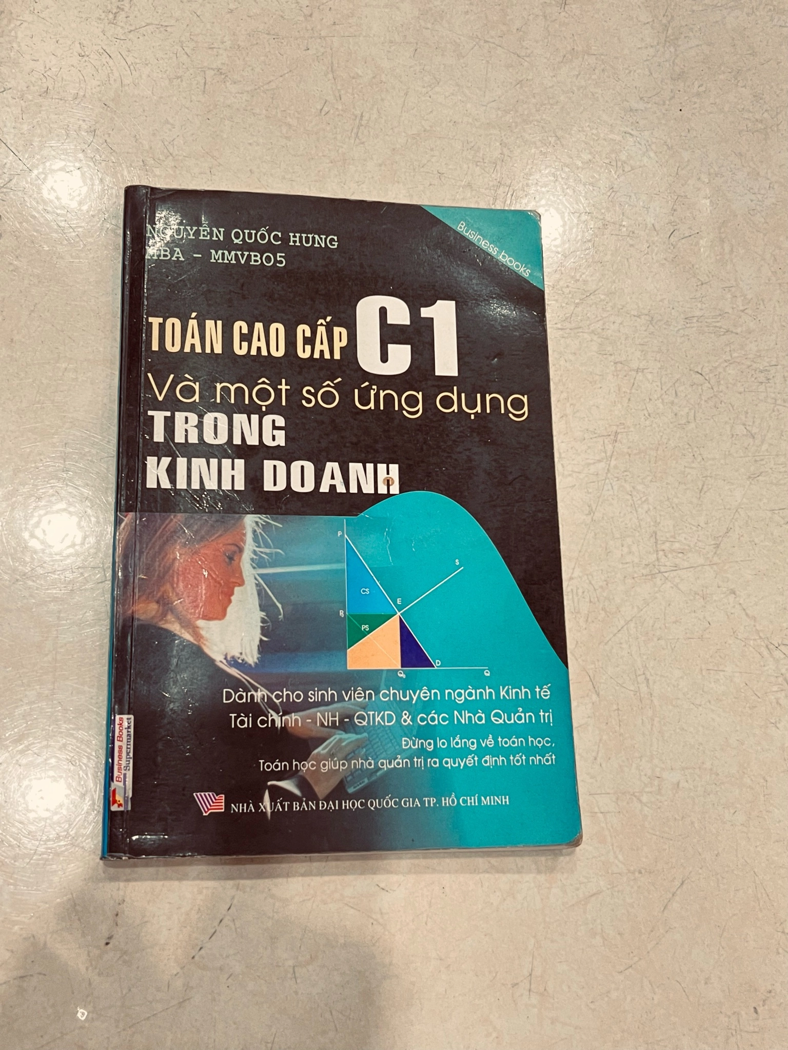 Toán cao cấp C1 và một số ứng dụng Trang kinh doanh by  - Sách Book Cover - Ngọc Hiển Books