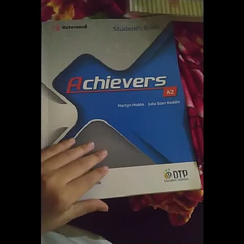 Sách achiever a2 sách mới chưa sử dụng 69596