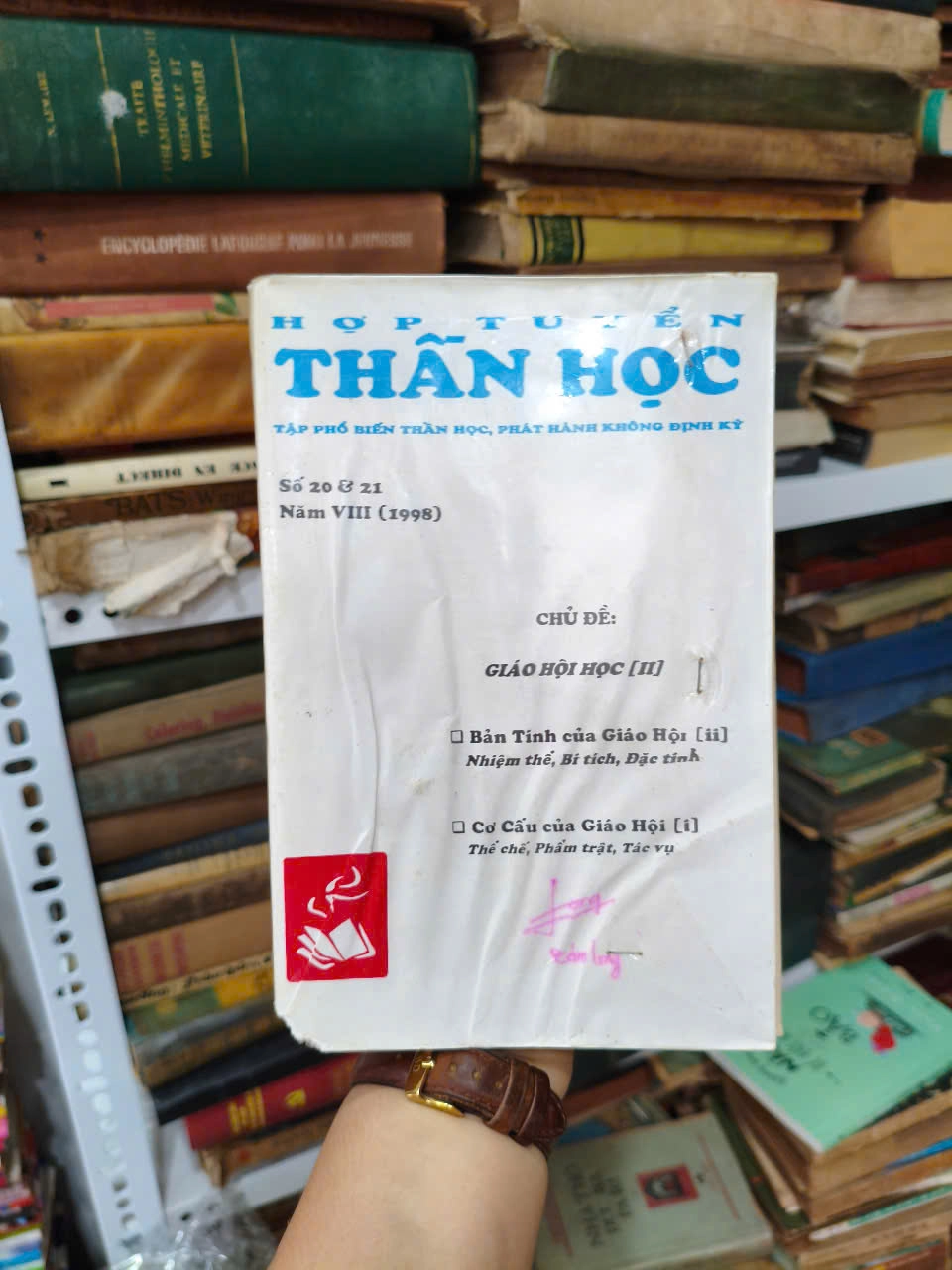 Hợp Tuyển Thần Học - số 20 Năm 1998 by  - Sách Book Cover - Ngọc Hiển Books