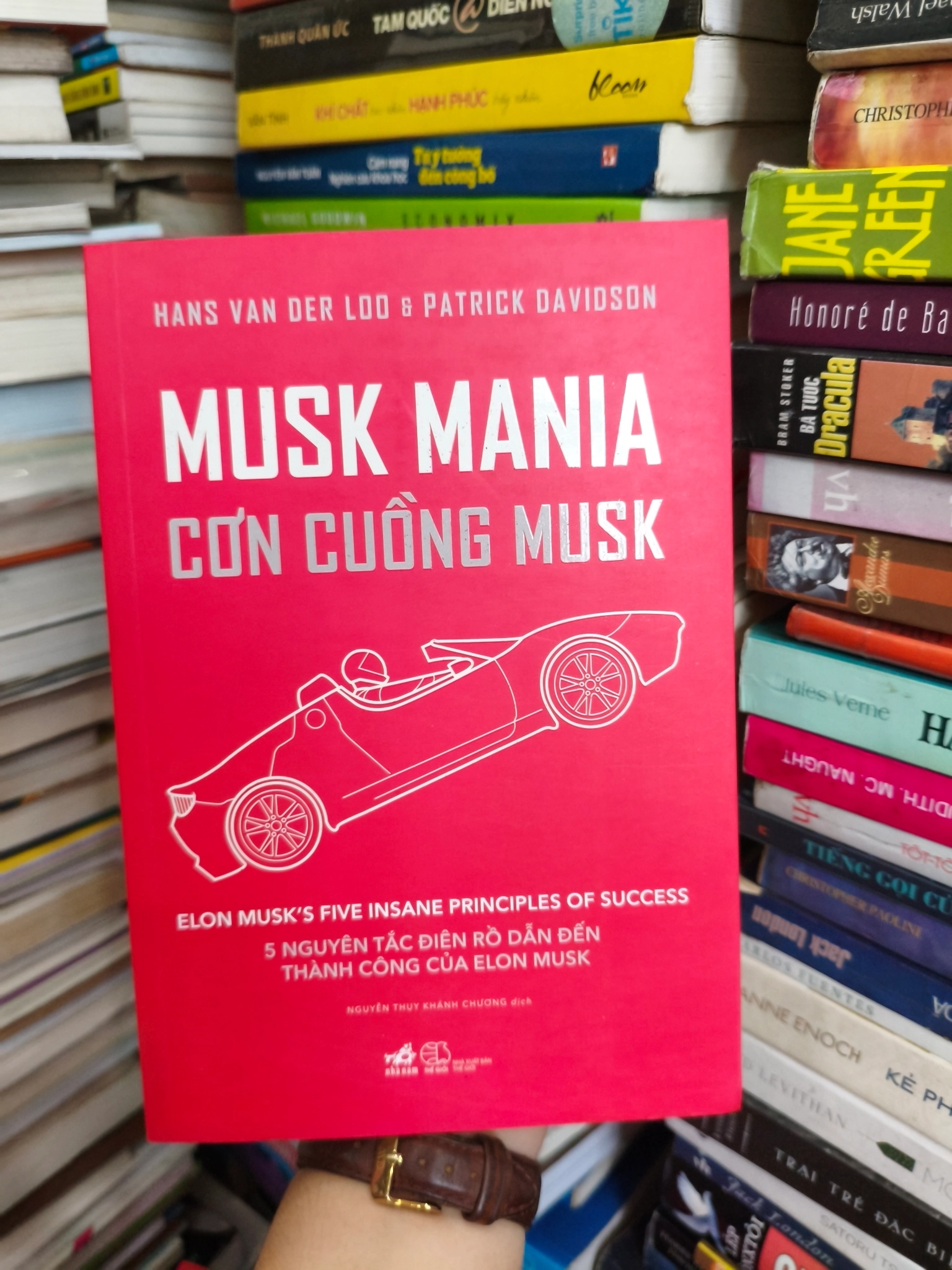 Cơn cuồng Musk 🌱 by  - Sách Book Cover - Ngọc Hiển Books