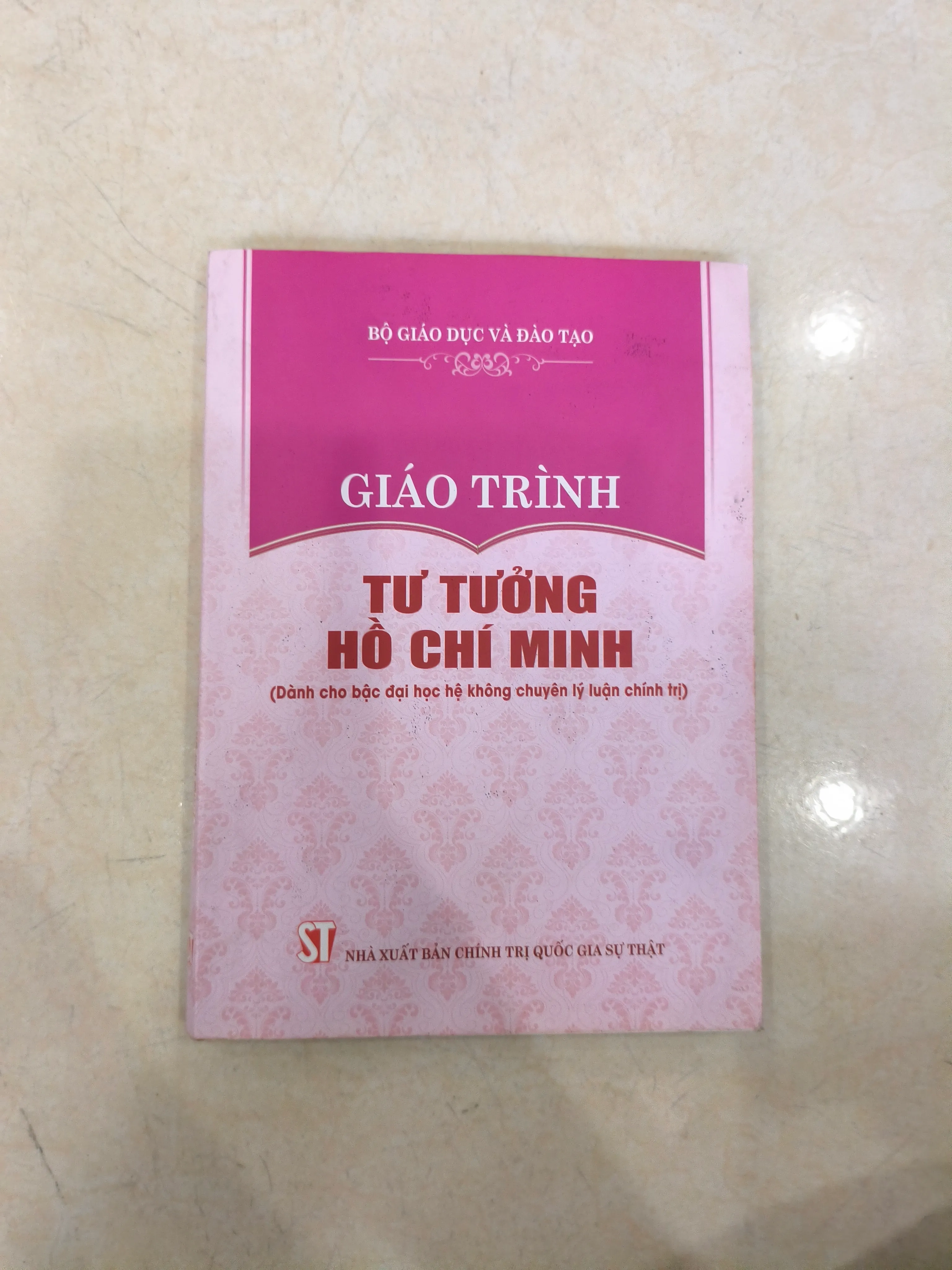 Giáo trình tư tưởng Hồ Chí Minh 🌱 by  - Sách Book Cover - Ngọc Hiển Books