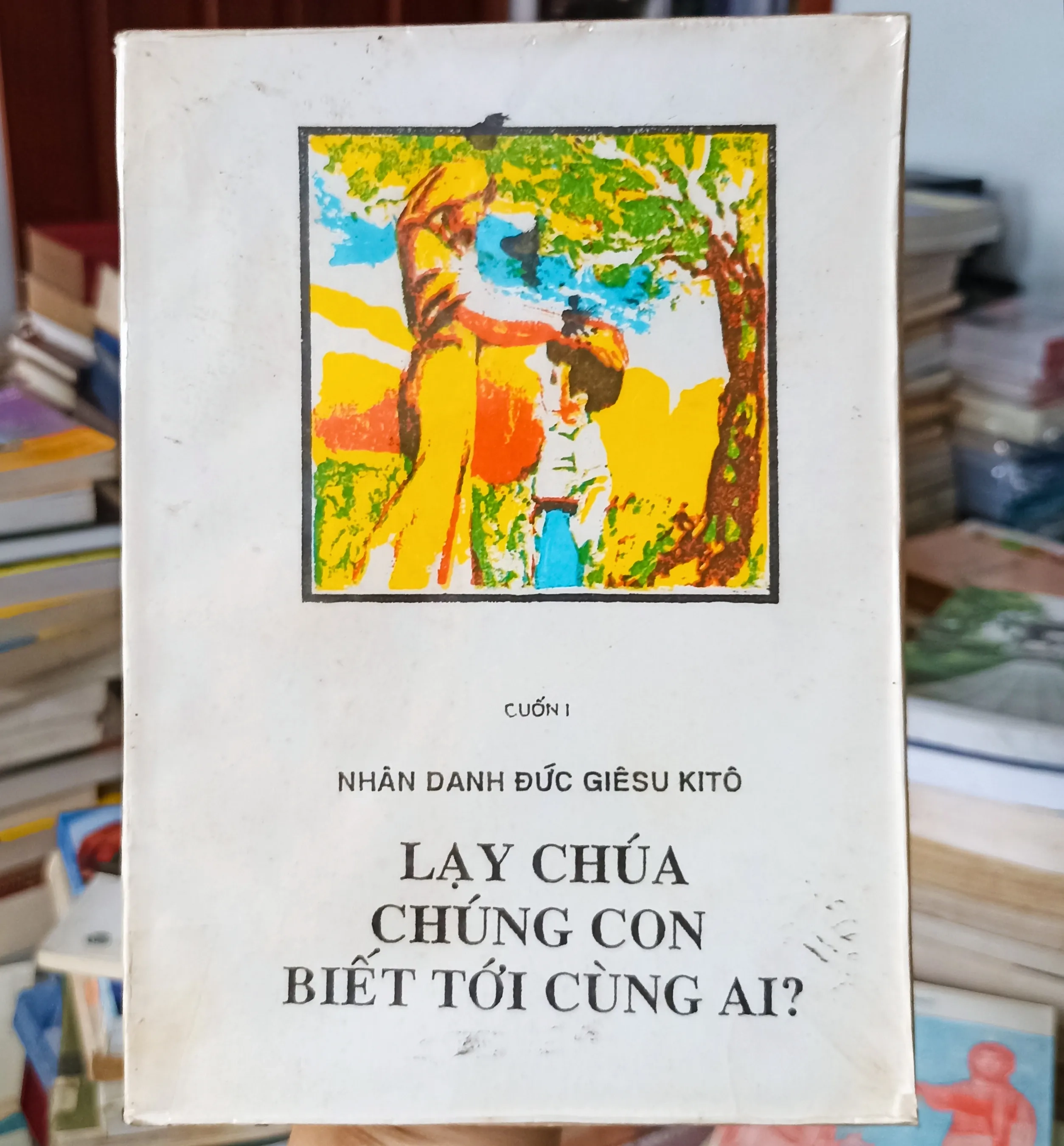 Lạy Chúa chúng con biết tới cùng ai? 🌻 by  - Sách Book Cover - Ngọc Hiển Books