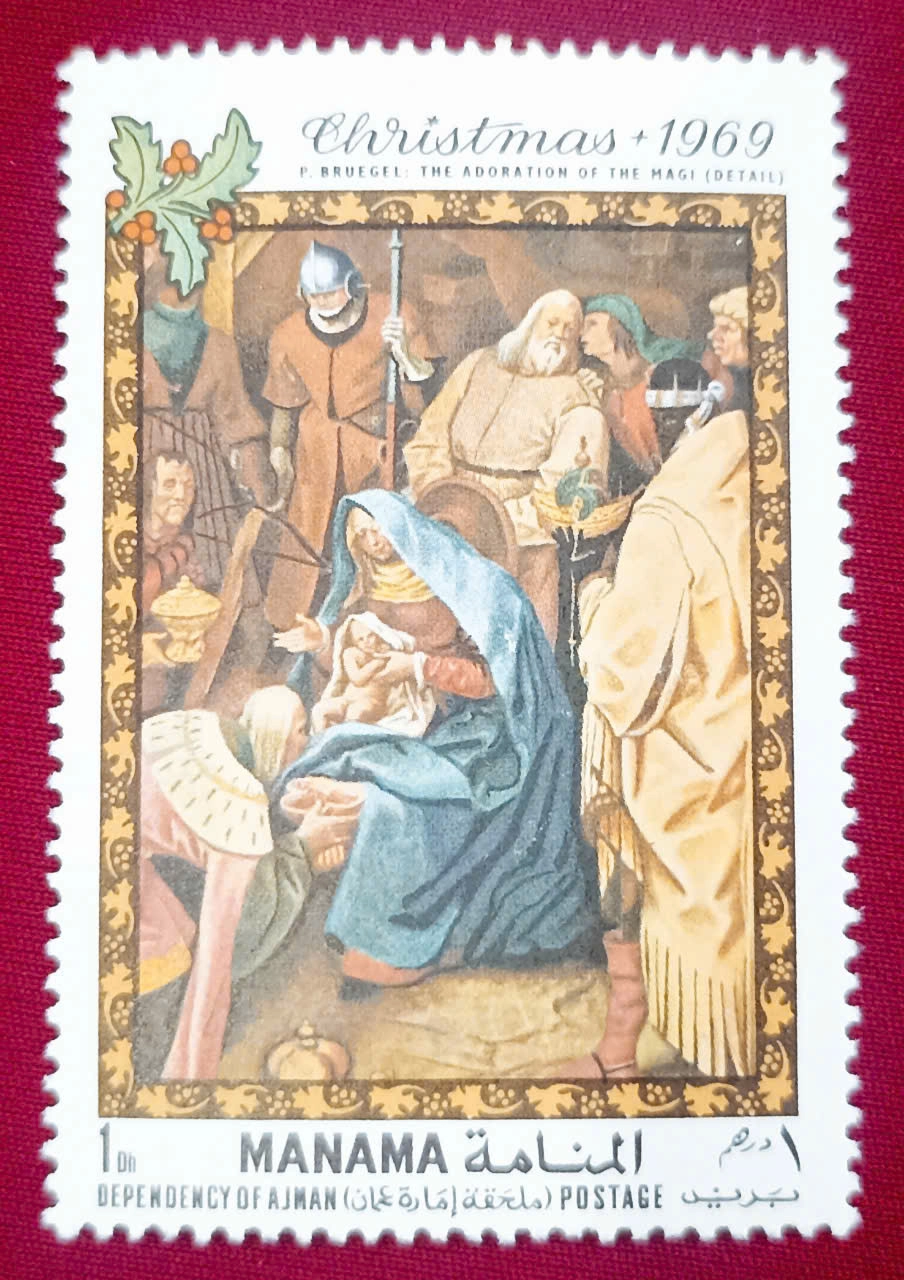 Christmas 1969 – Bruegel - Sự thờ lạy của Ba Vu by  - Sách Book Cover - Ngọc Hiển Books