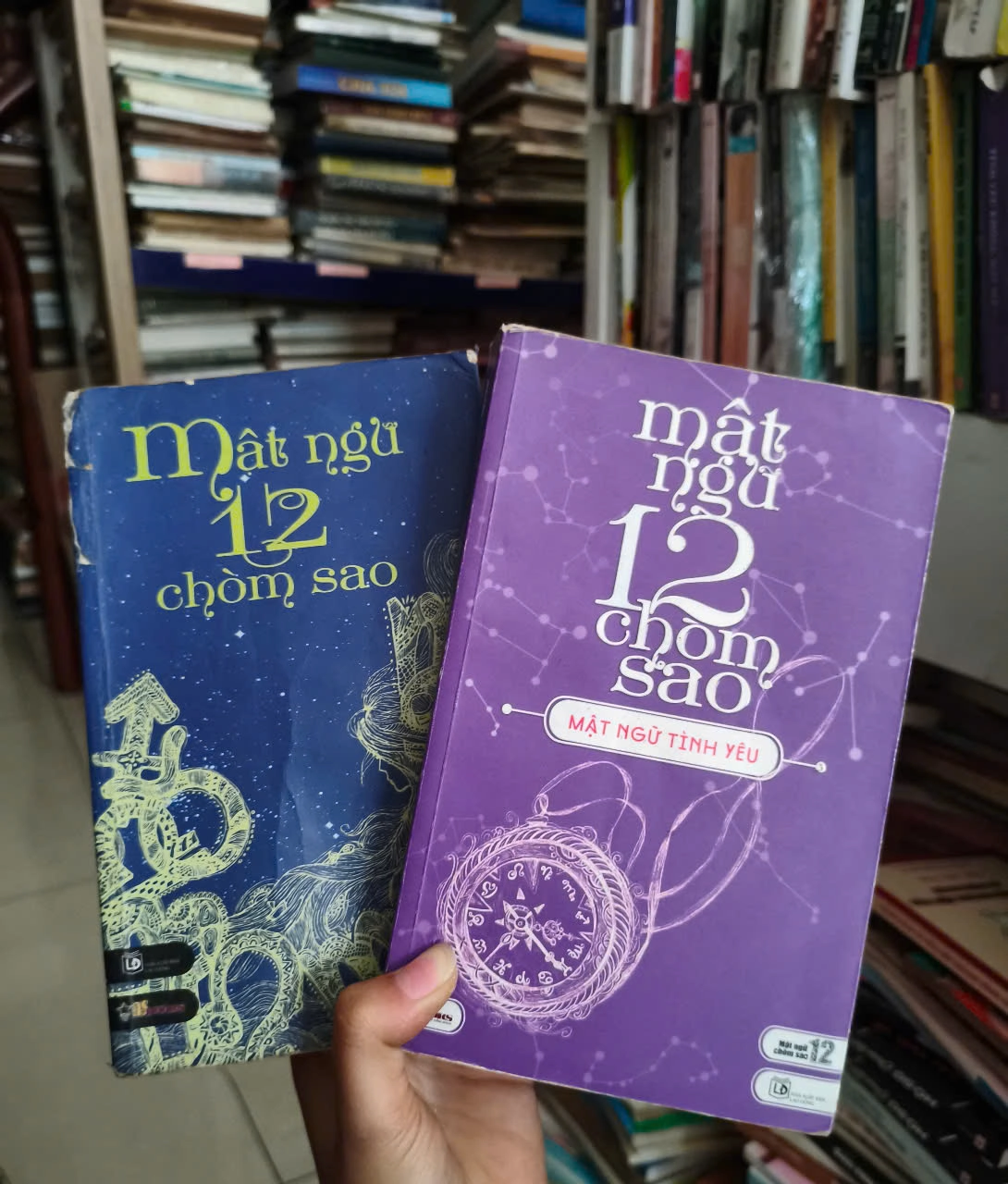 Combo 2 cuốn Mật Ngữ 12 Chòm Sao by Nhiều tác giả - Sách Book Cover - Ngọc Hiển Books