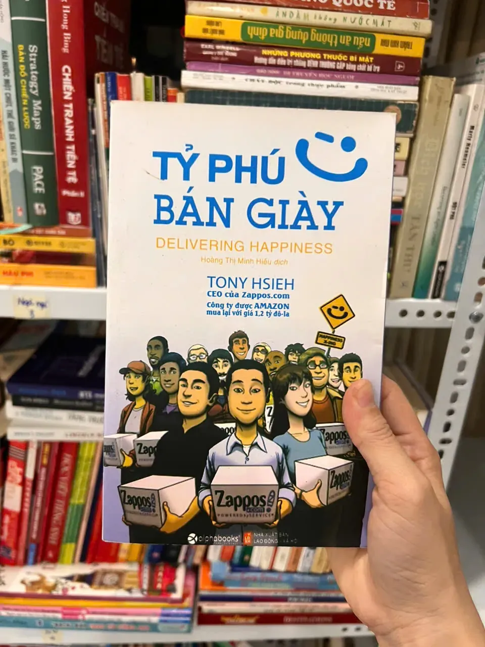 Tỷ Phú Bán Giày by  - Sách Book Cover - Ngọc Hiển Books