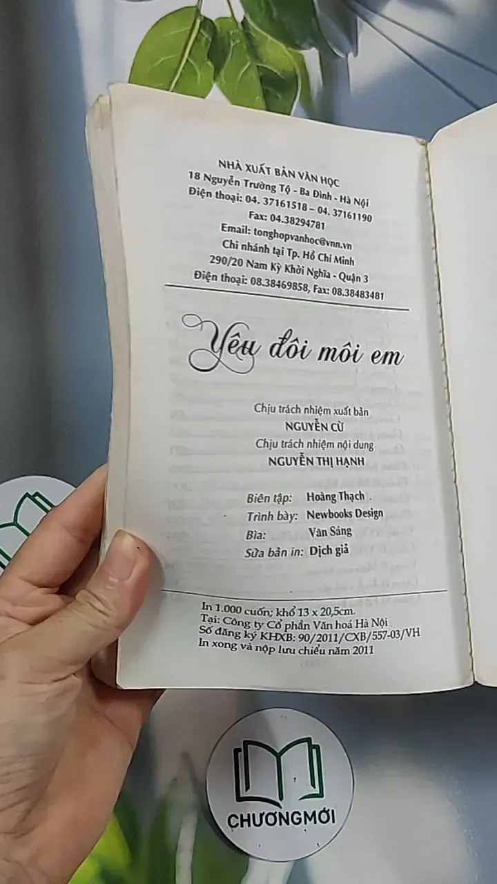 Yêu đôi môi em - Mộc Khinh Yên 688660