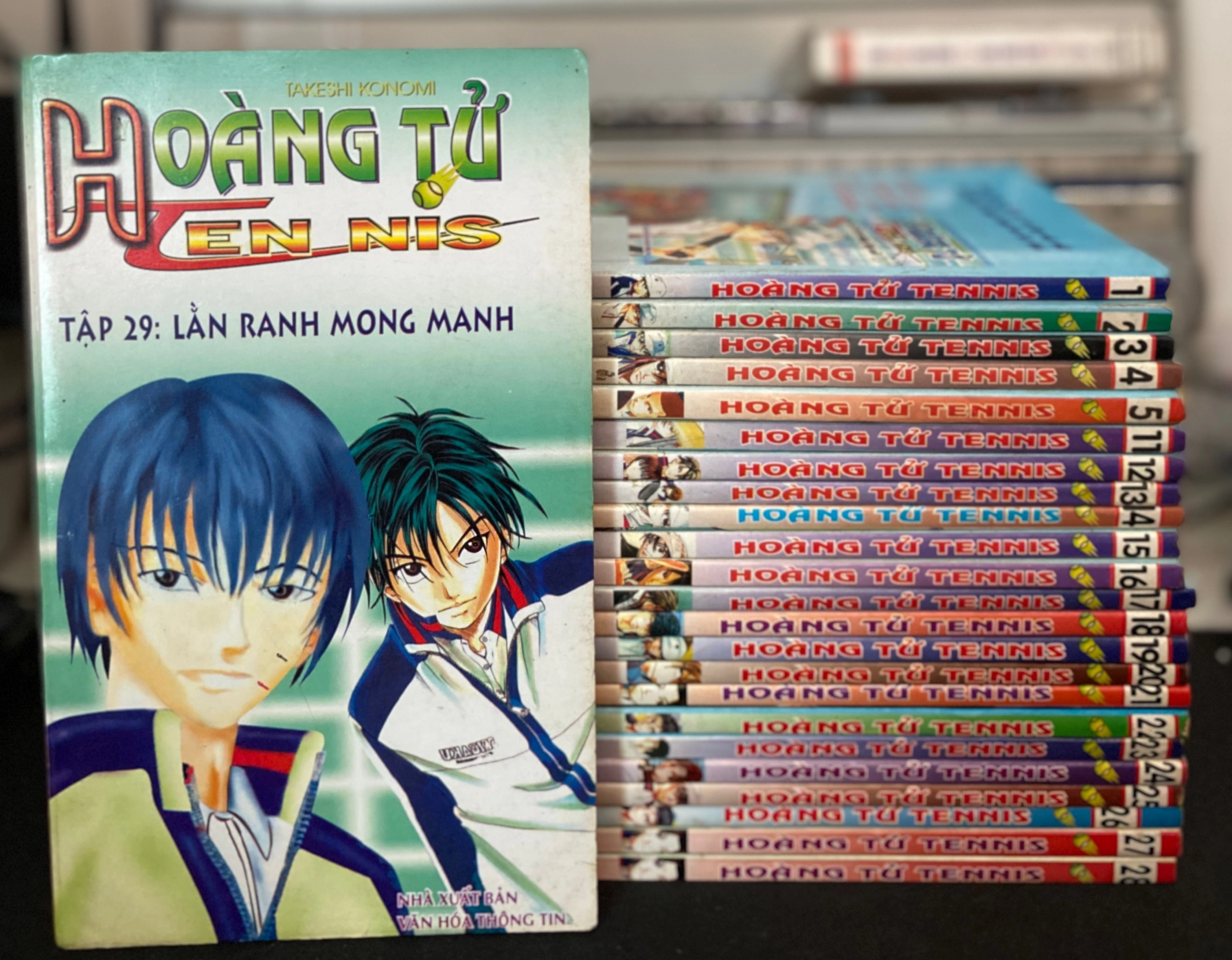 Truyện Hoàng Tử Tennis đời đầu - bộ 29t ( thiếu tập 6,7,8,9,10) by  - Sách Book Cover - Ngọc Hiển Books