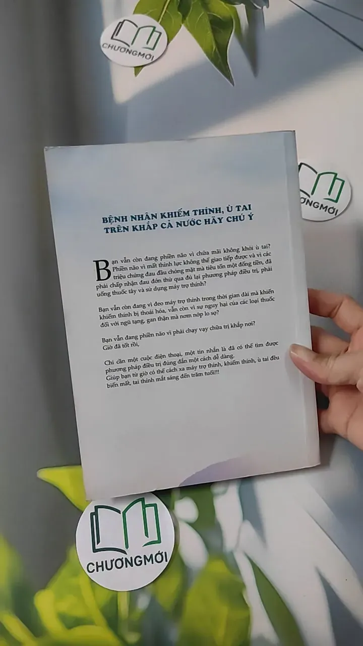 Cuốn Sách Khôi Phục Sức Khỏe - Khiếm Thính, Ù Tai 780804