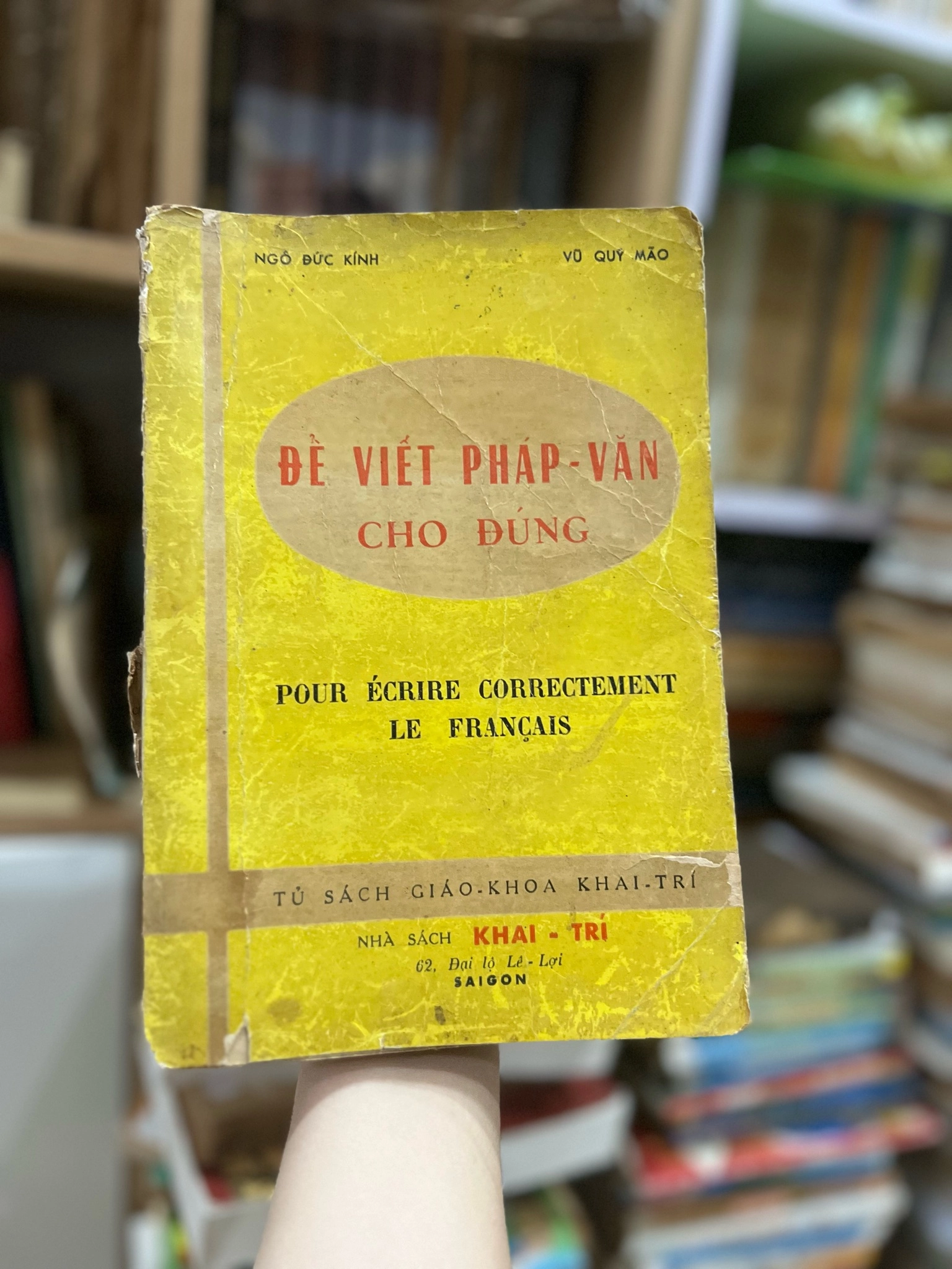 Để viết pháp văn cho đúng - Ngô Đức Kính by  - Sách Book Cover - Ngọc Hiển Books