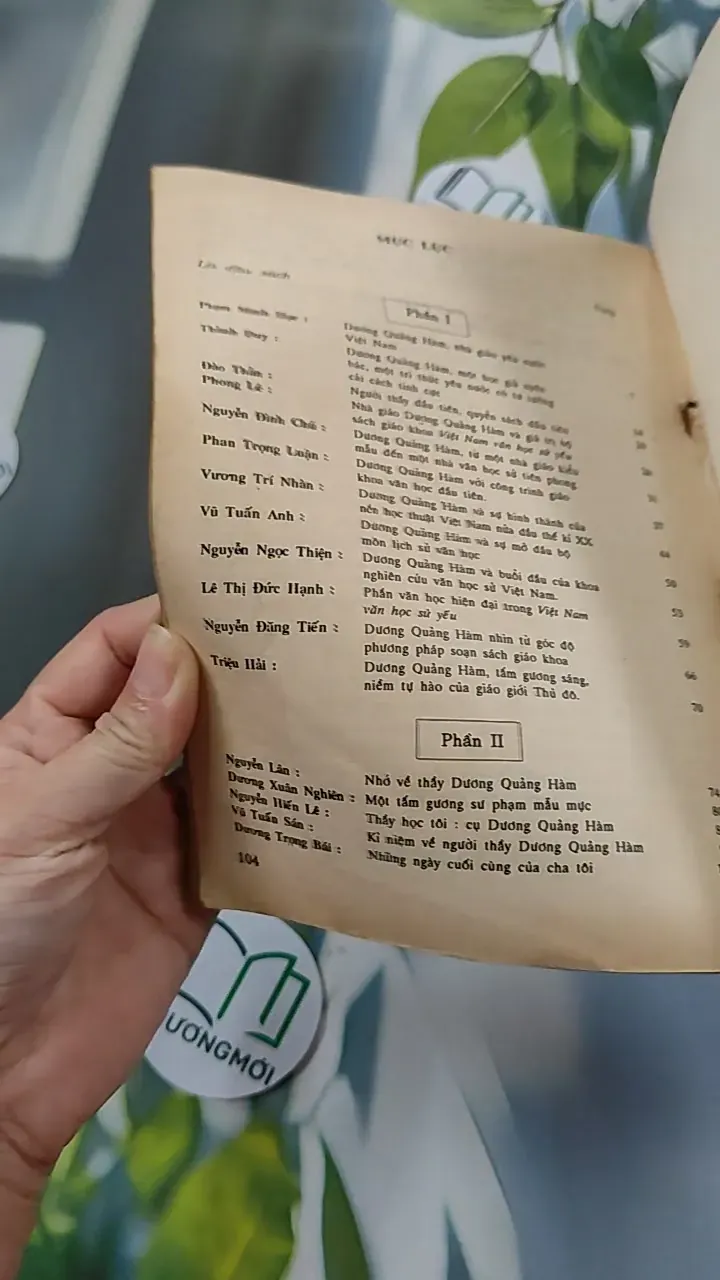 [XƯA] Dương Quảng Hàm - Nhà giáo yêu nước Việt Nam (1993) (Dương Quảng Hàm - Nhà giáo yêu nước Việt Nam) 776096