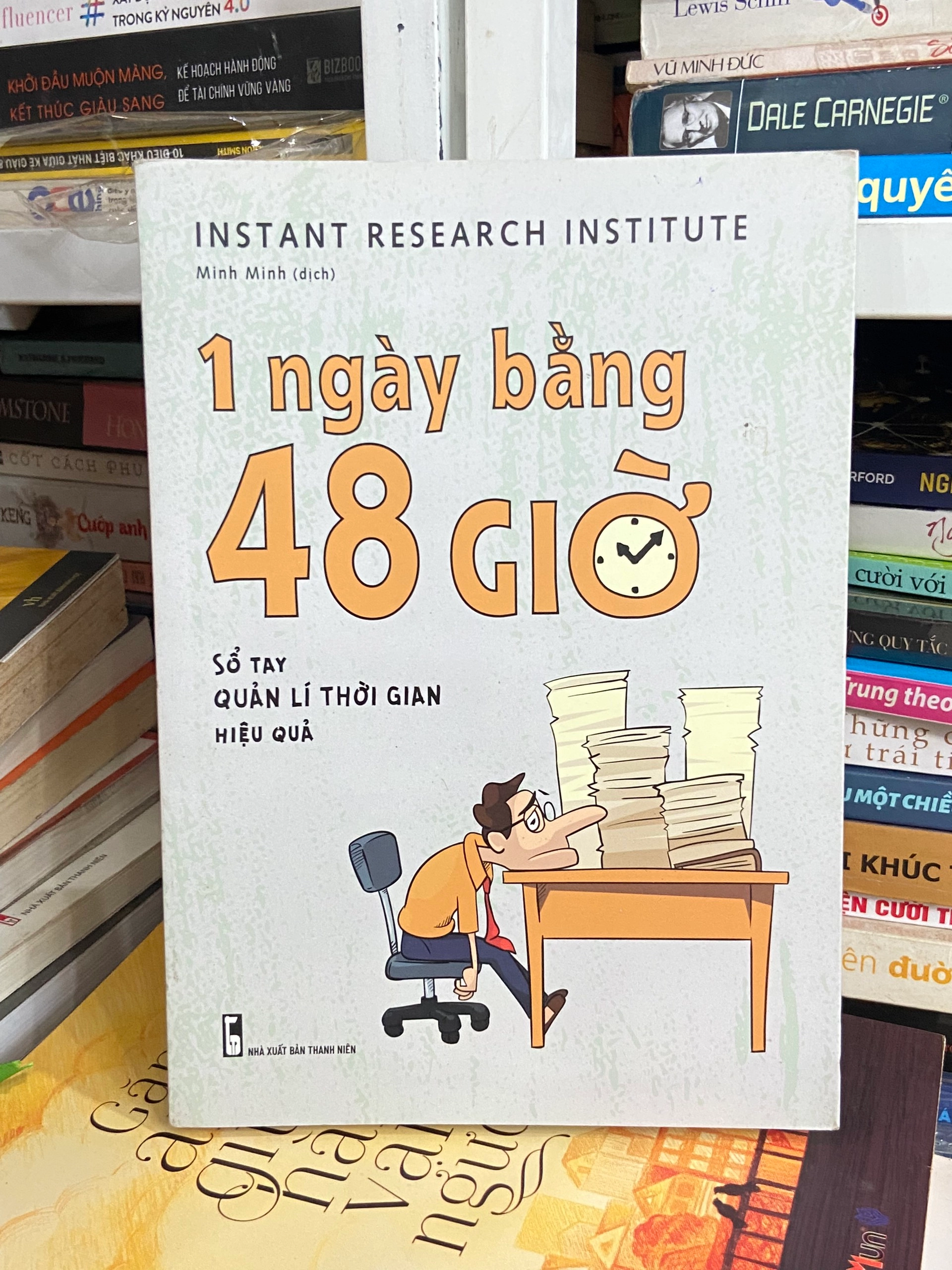 1 Ngày Bằng 48 Giờ - Instant Research Institute by  - Sách Book Cover - Ngọc Hiển Books