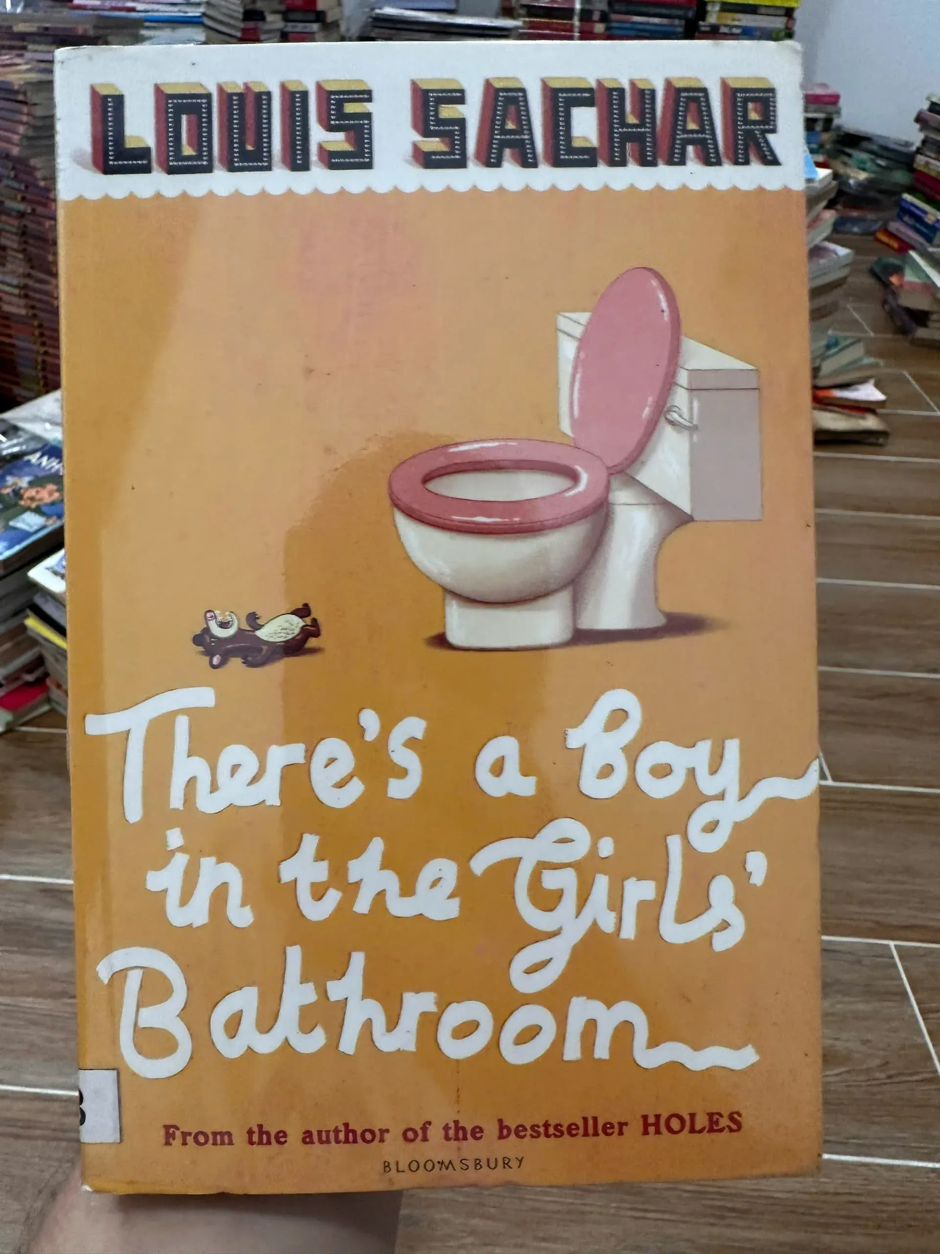 There's a Boy in the Girls' Bathroom by Louis Sachar by  - Sách Book Cover - Ngọc Hiển Books