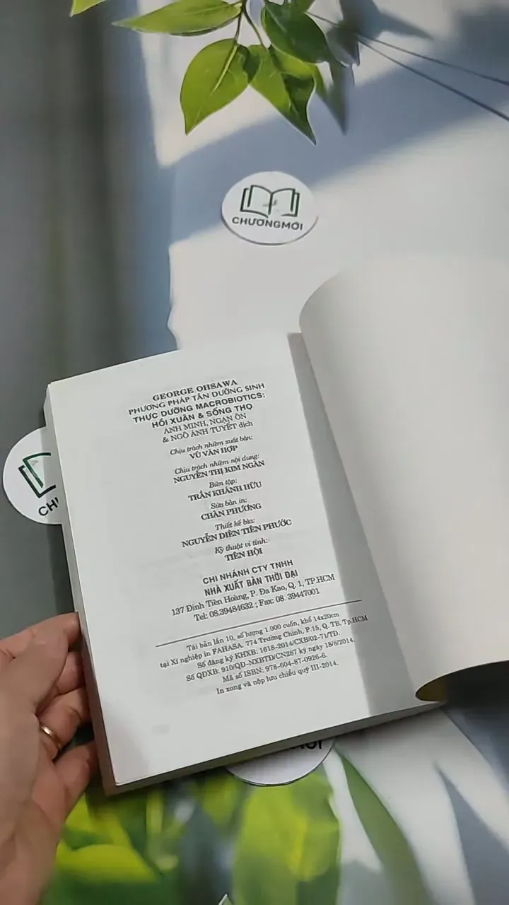 Thực Dưỡng Macrobiotics Hồi Xuân & Sống Thọ - George Ohsawa 707257