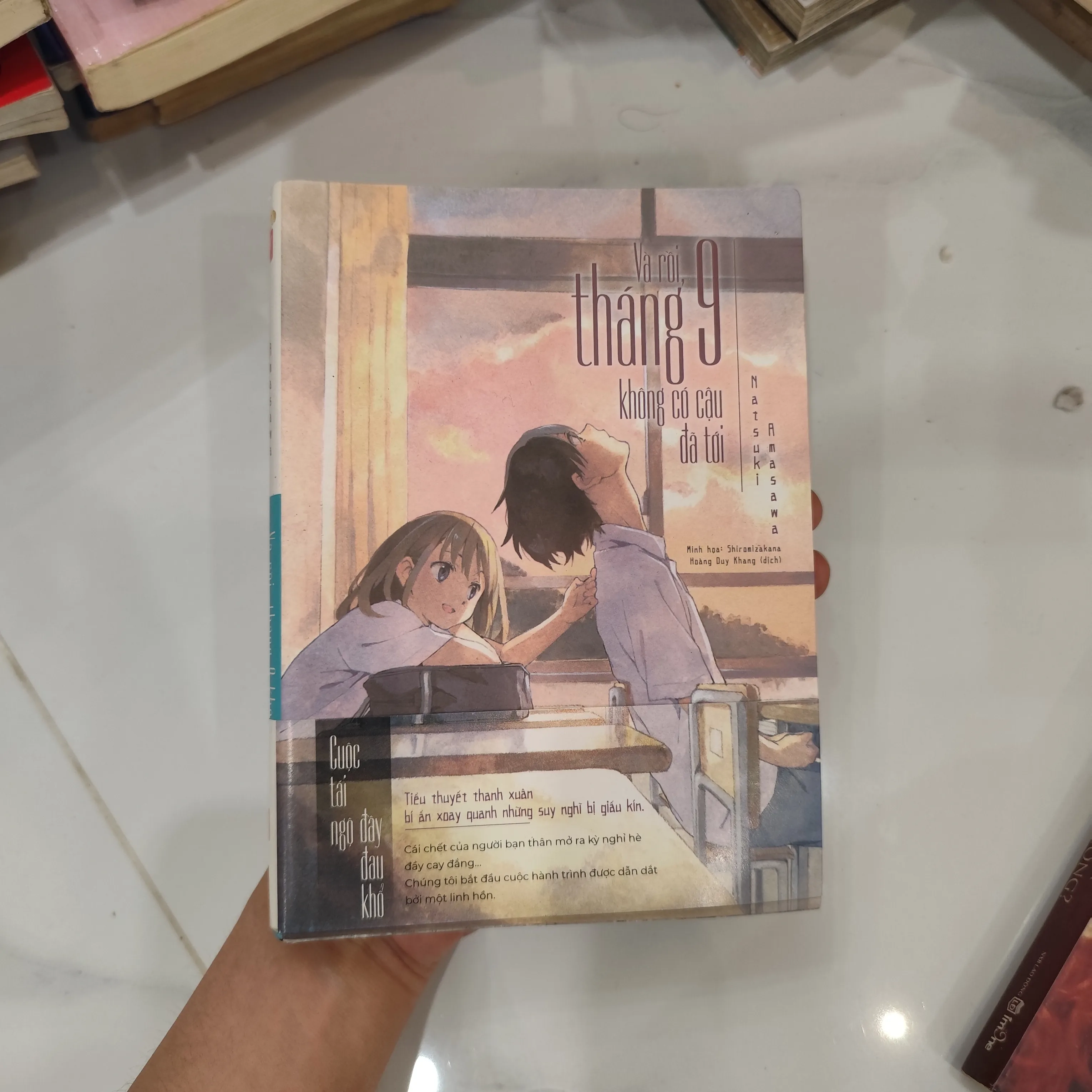 Và rồi tháng 9 không có cậu đã tới by  - Sách Book Cover - Ngọc Hiển Books