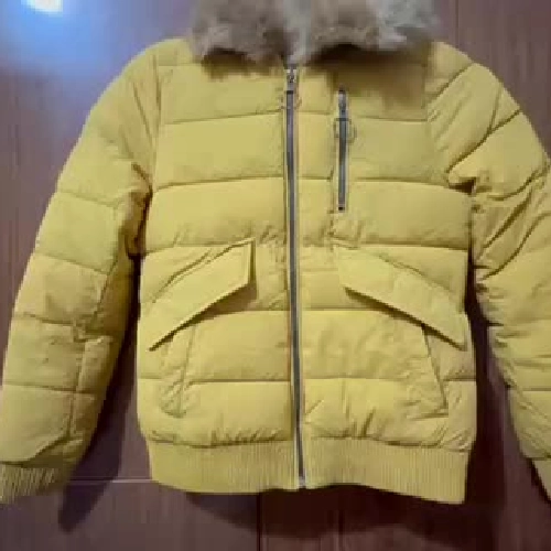 Áo khoác phao vàng 1013030