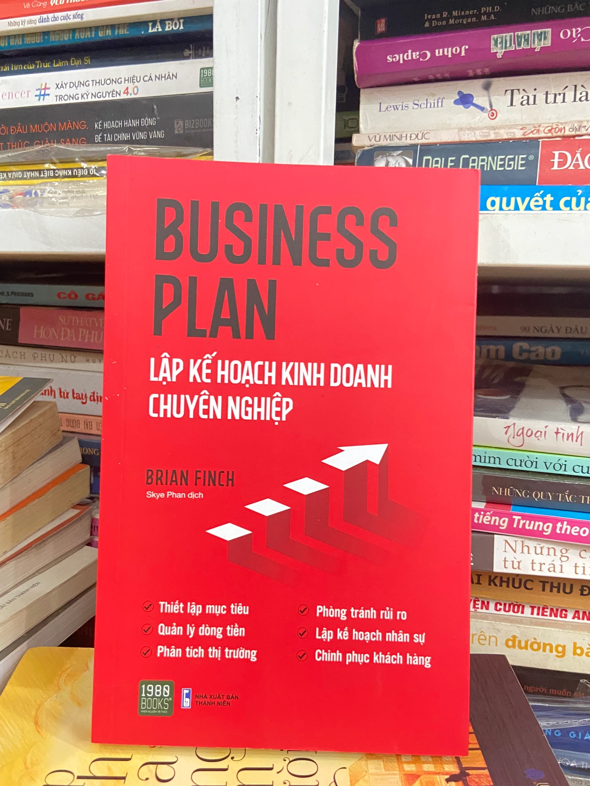 Business Plan - Lập Kế Hoạch Kinh Doanh Chuyên Nghiệp by Brian Finch - Sách Book Cover - Ngọc Hiển Books