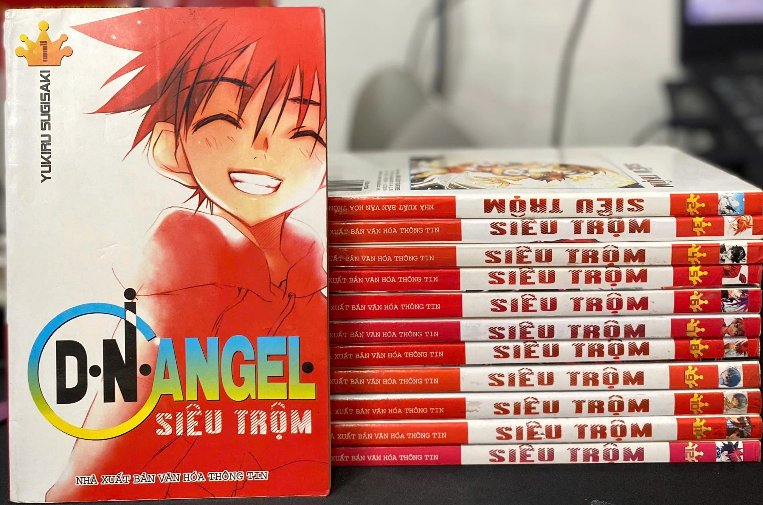 D.N.Angel Siêu Trộm 12 tập by Yukiru Sugisaki - Sách Book Cover - Ngọc Hiển Books