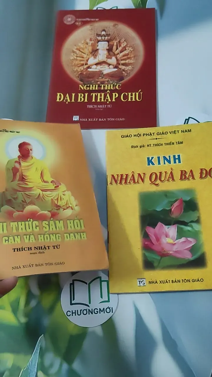 Combo Đại Bi Thập Chú, Kinh Nhân Quả, Nghi Thức Sám Hối 928566