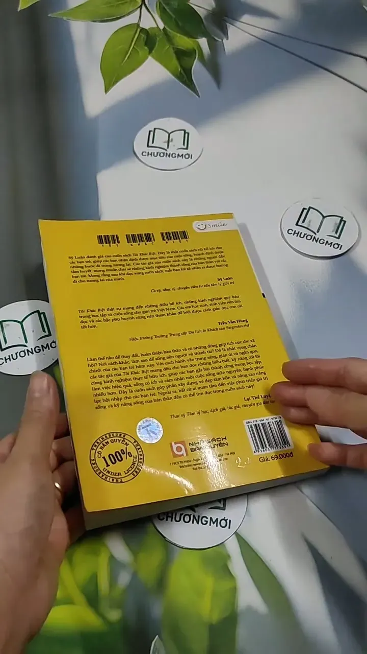 Tôi Khác Biệt - Bí Quyết Học Giỏi, Làm Hay, Sống Tốt - Trương Liêm - Trung Tú 707249