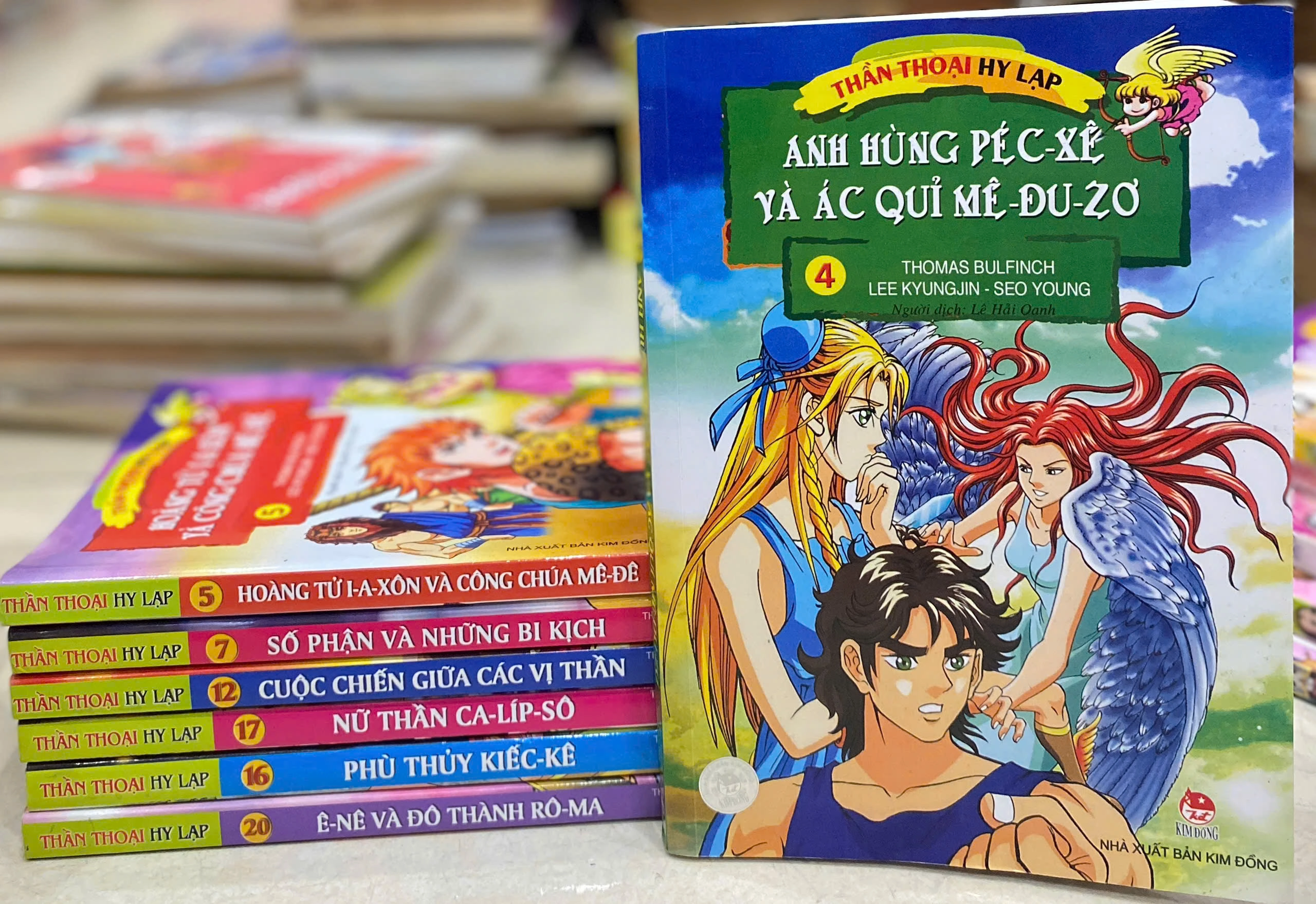 Thần thoại Hy Lạp by  - Sách Book Cover - Ngọc Hiển Books