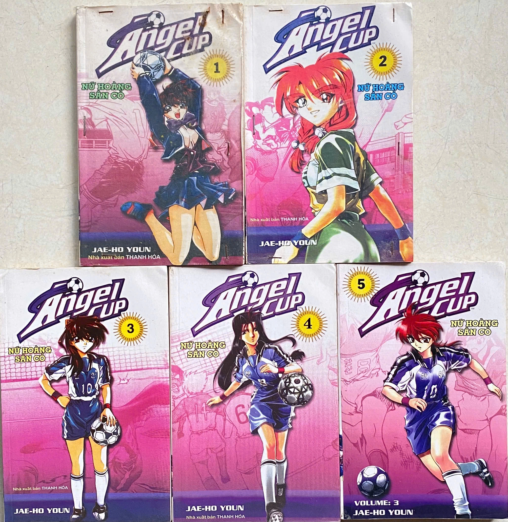 Angel Cup 1-5 by  - Sách Book Cover - Ngọc Hiển Books