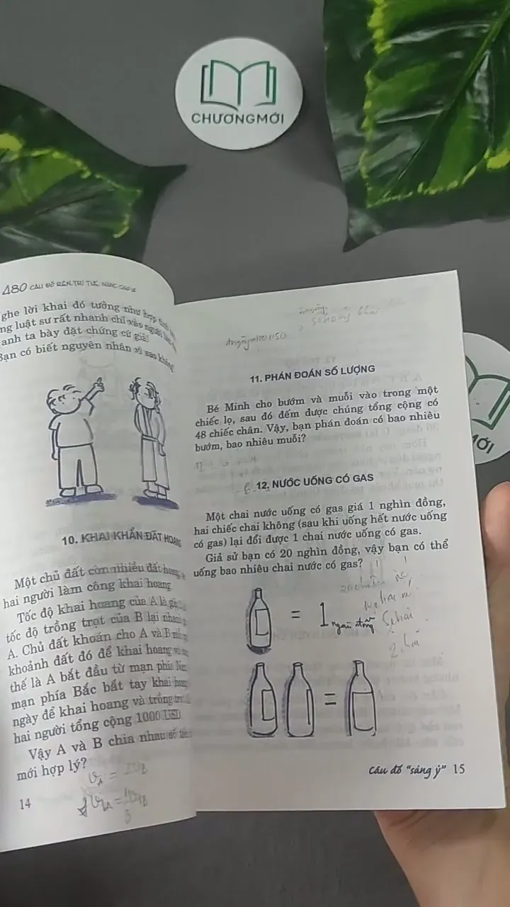 480 Câu Đố Rèn Trí Tuệ Nâng Cao IQ - 2 -  604613