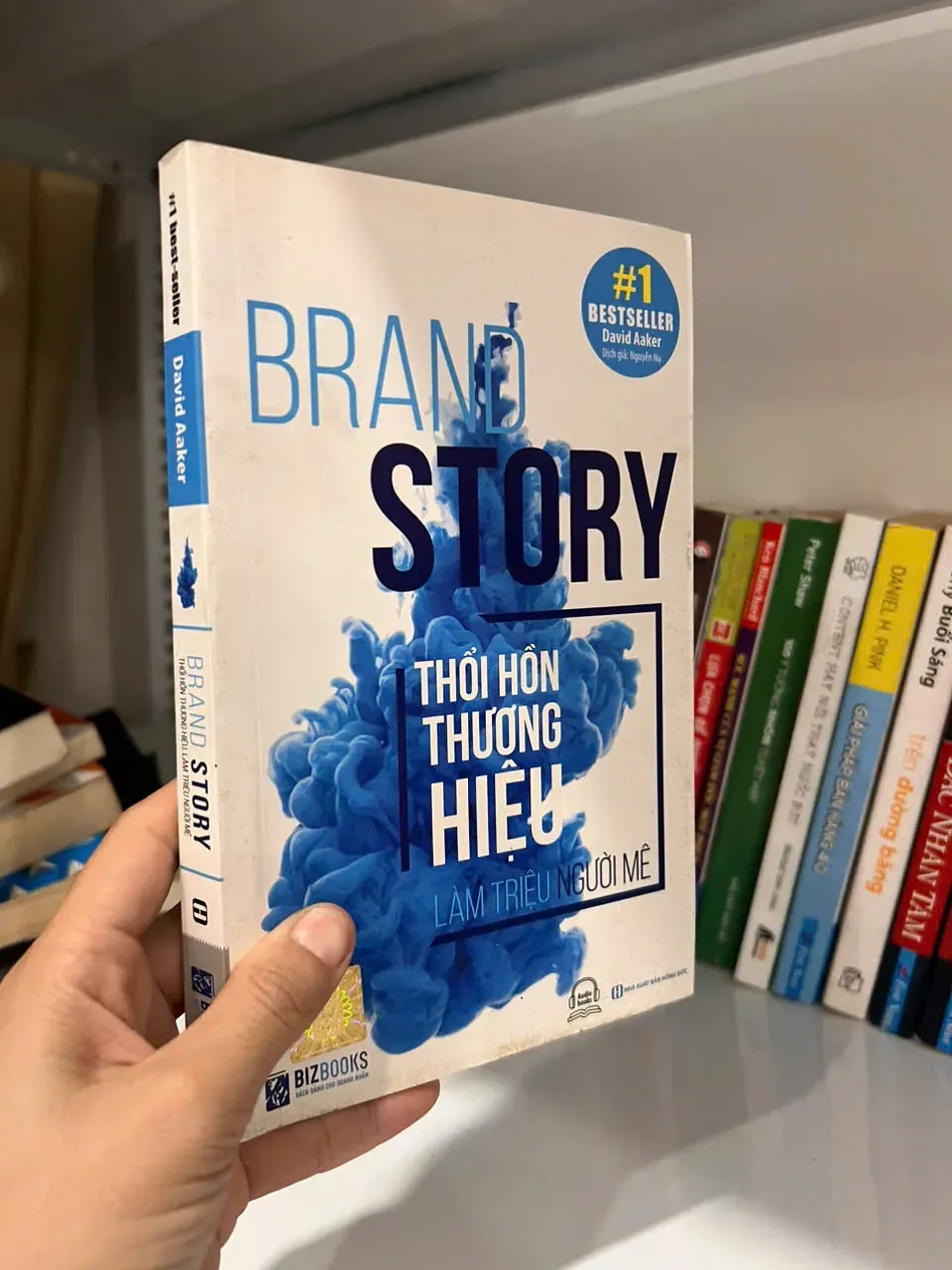 Brand Story - Thổi Hồn Thương Hiệu, Làm Triệu Người Mê by  - Sách Book Cover - Ngọc Hiển Books