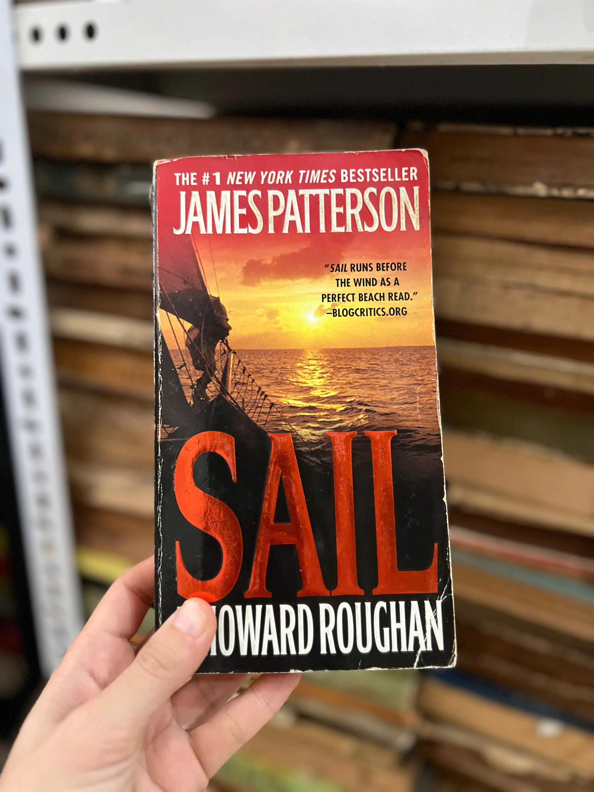 Sail By James Patterson by  - Sách Book Cover - Ngọc Hiển Books