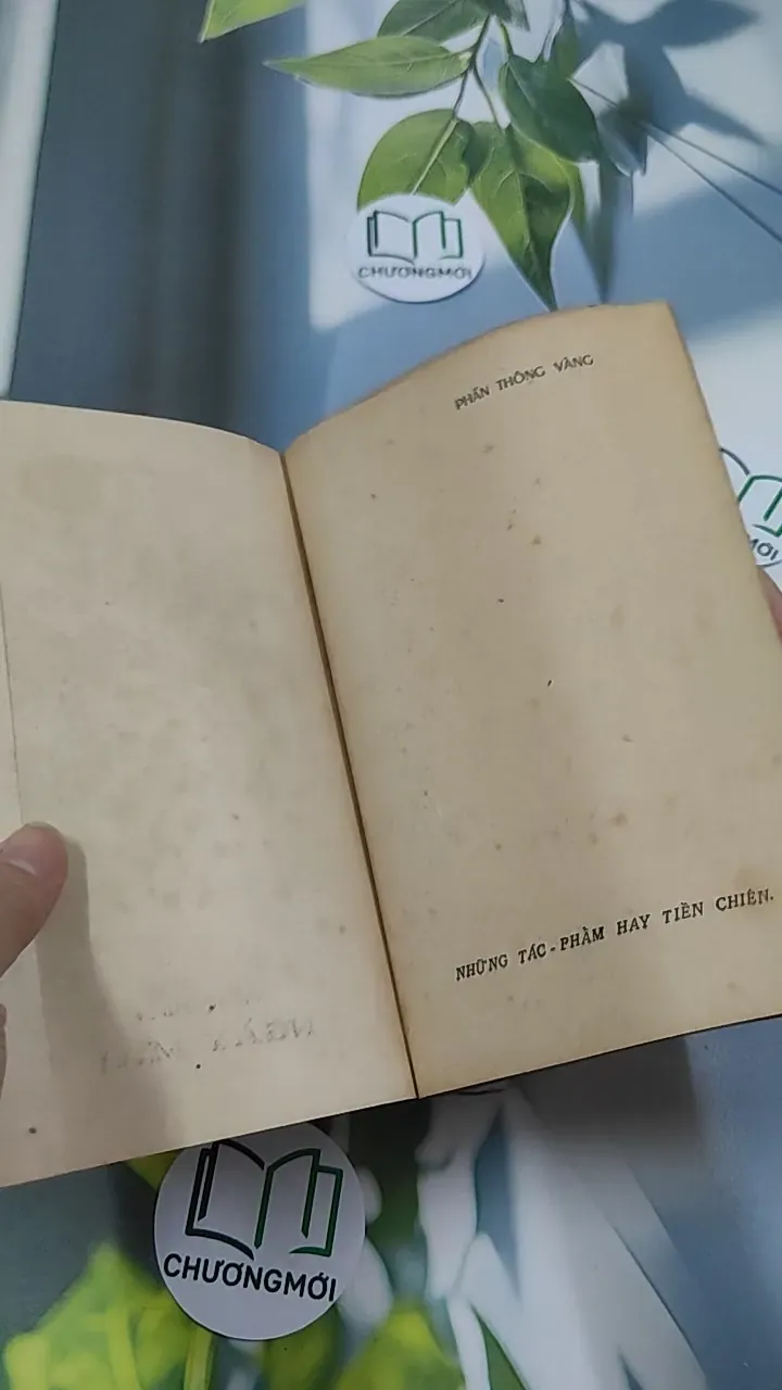 [MIỄN PHÍ BỌC SÁCH] [XƯA] Phấn Thông Vàng (1968) - Xuân Diệu 776042