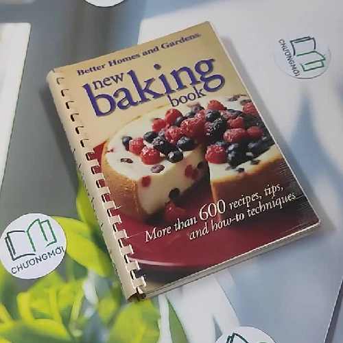 [MIỄN PHÍ BỌC SÁCH] [XƯA] Better Homes and Gardens: New Baking Book (1998) - Better Homes and Gardens