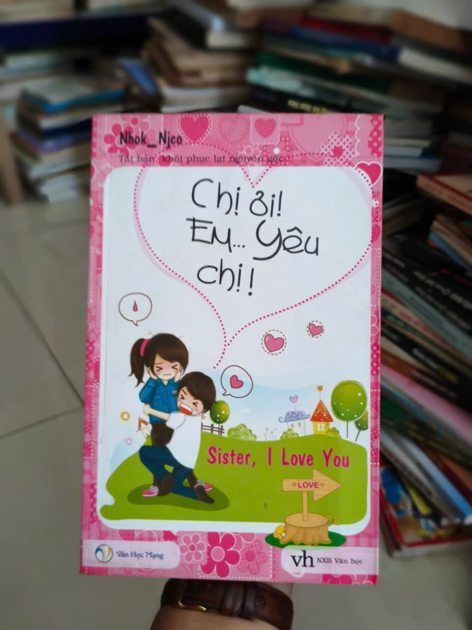 Chị Ơi! Em... Yêu Chị by  - Sách Book Cover - Ngọc Hiển Books