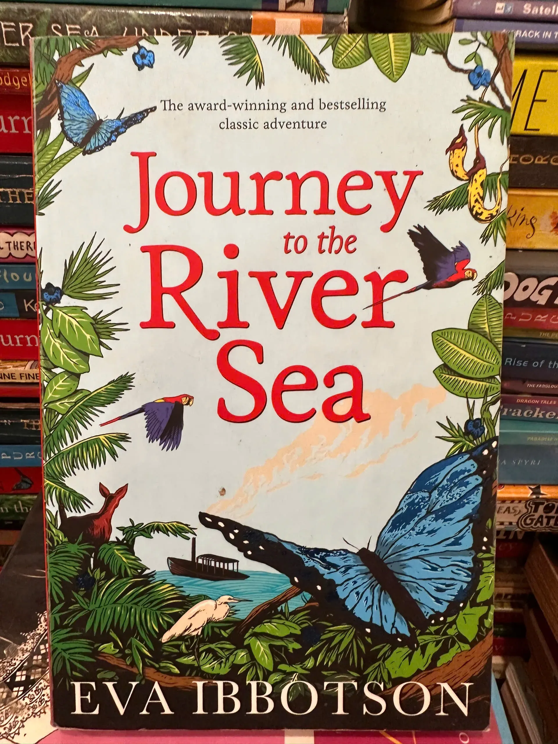 ourney to the River Sea by Eva Ibbotson by  - Sách Book Cover - Ngọc Hiển Books