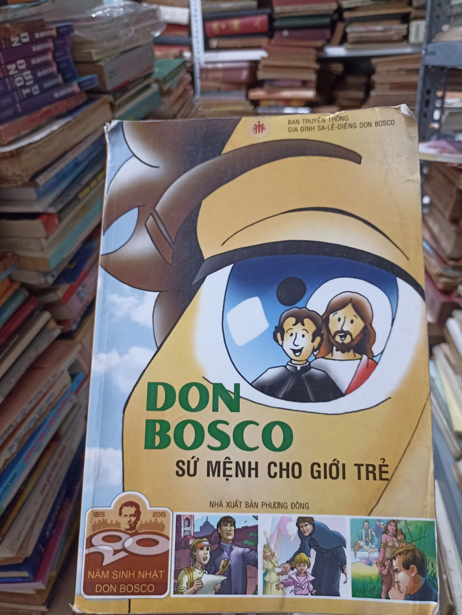Don Bosco - Sứ Mệnh Cho Giới Trẻ 🌻 by Ban Truyền thông Gia đình Sa-lê-diêng Don Bosco - Sách Book Cover - Ngọc Hiển Books