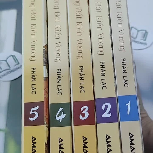 [MIỄN PHÍ BỌC SÁCH] Bộ Vương Bất Kiến Vương - 5 tập - Phản Lạc
