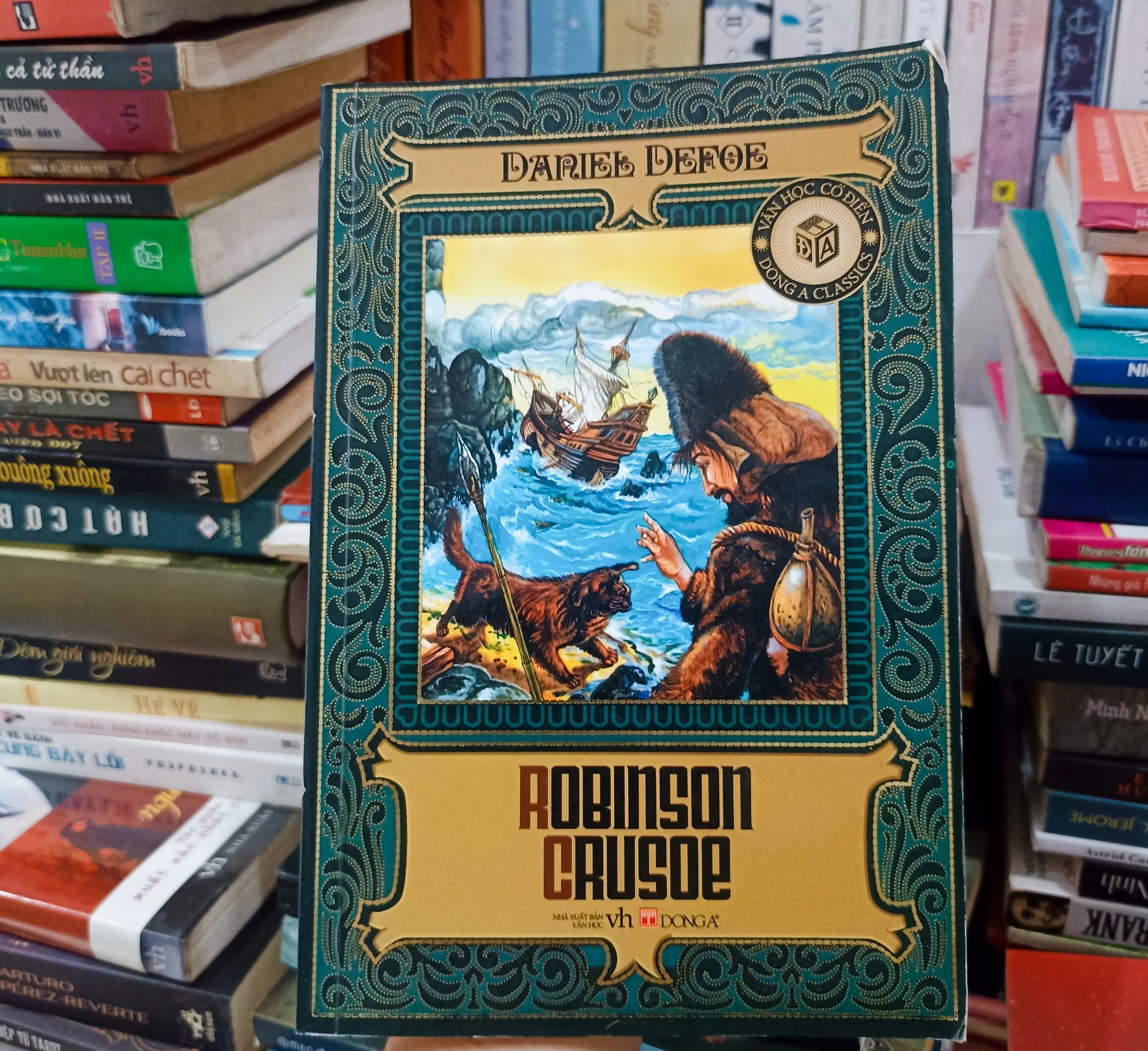 Robinson crusoe 🌻 by  - Sách Book Cover - Ngọc Hiển Books