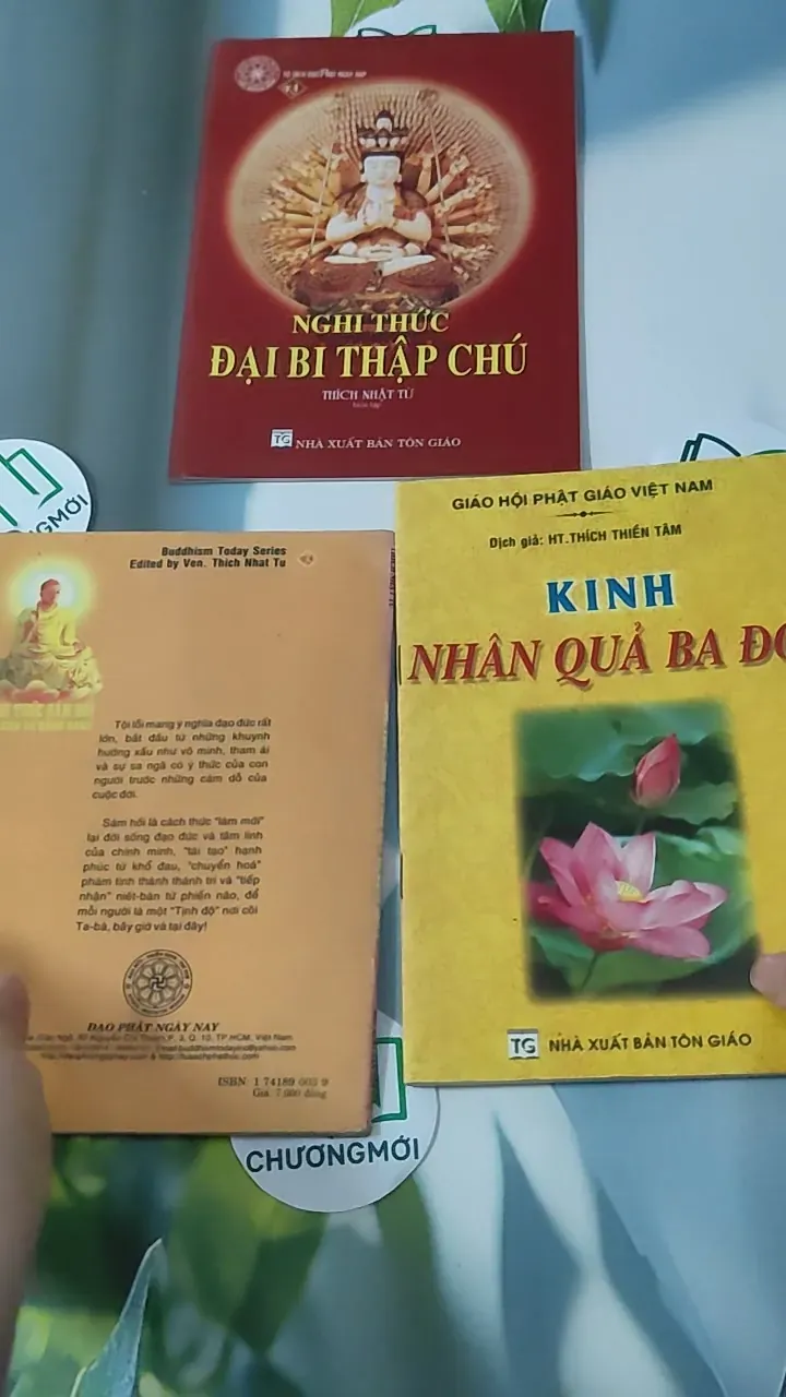 Combo Đại Bi Thập Chú, Kinh Nhân Quả, Nghi Thức Sám Hối 928566