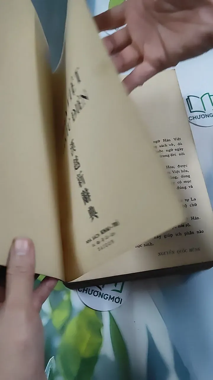 [MIỄN PHÍ BỌC SÁCH] [XƯA] Hán-Việt Tân Từ Điển (1975) - Nguyễn Quốc Hùng 776249