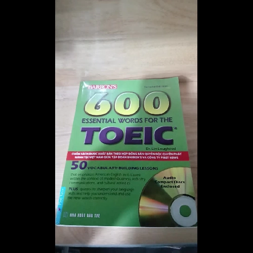600 Essential Words For The Toeic - Dr. Lin Lougheed