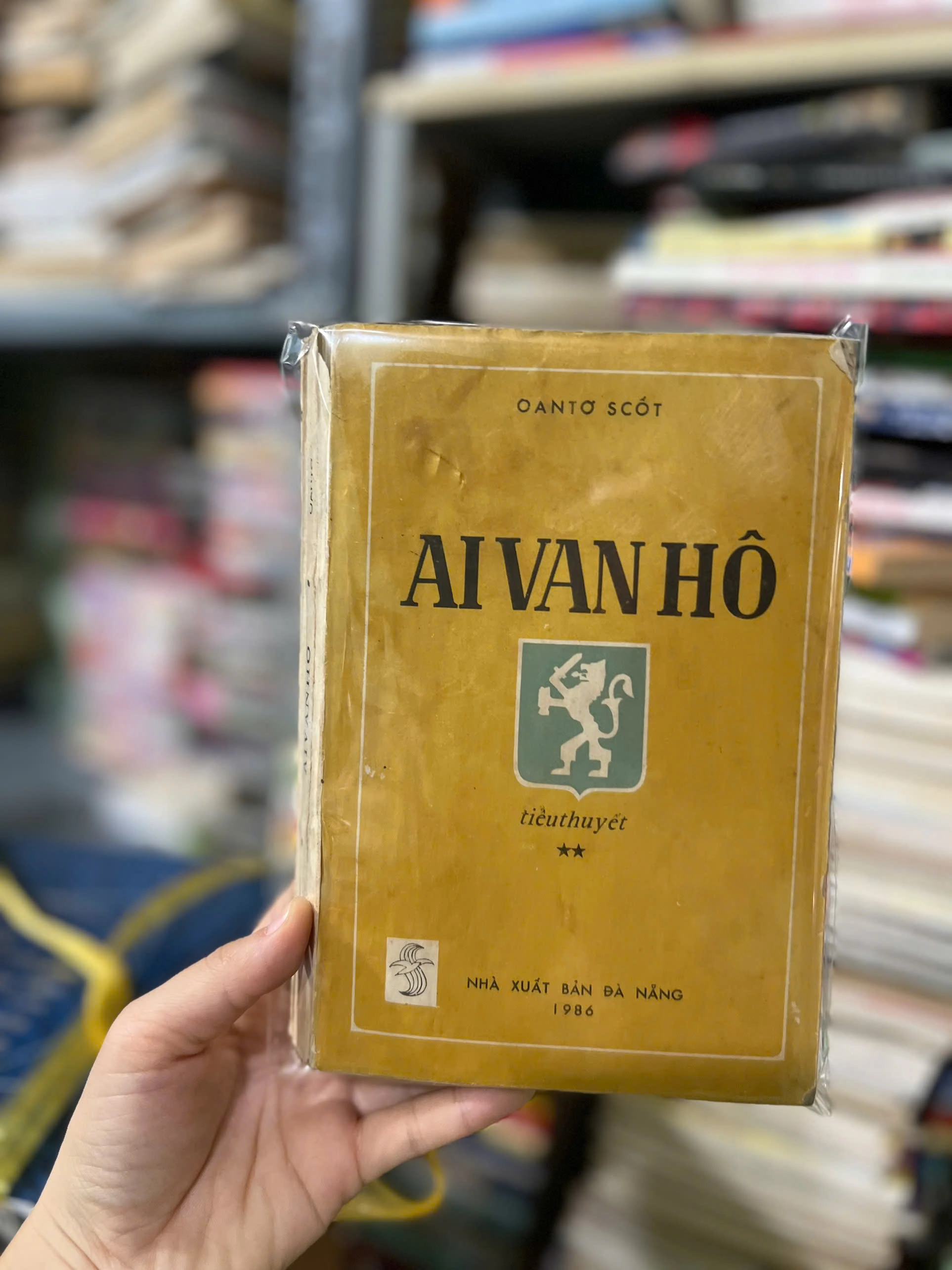 AI VAN HÔ 2 - Walter Scott by  - Sách Book Cover - Ngọc Hiển Books