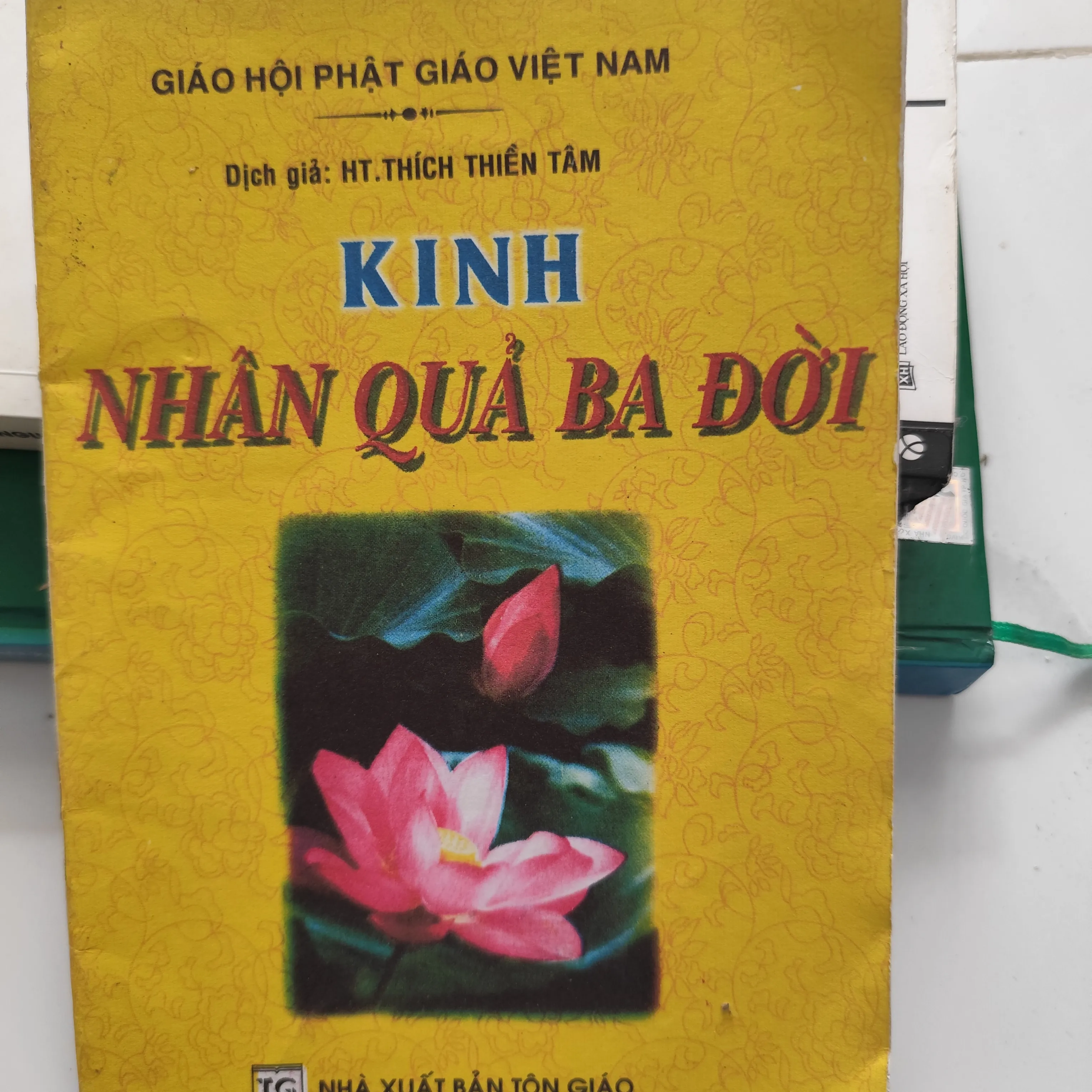 Kinh nhân quả 3 đời by  - Sách Book Cover - Ngọc Hiển Books
