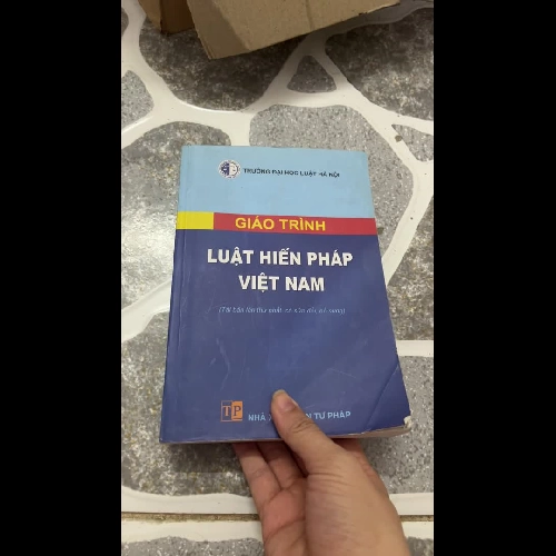 [luật - chính trị] Combo Luật Hiến pháp: giáo trình và hiến pháp