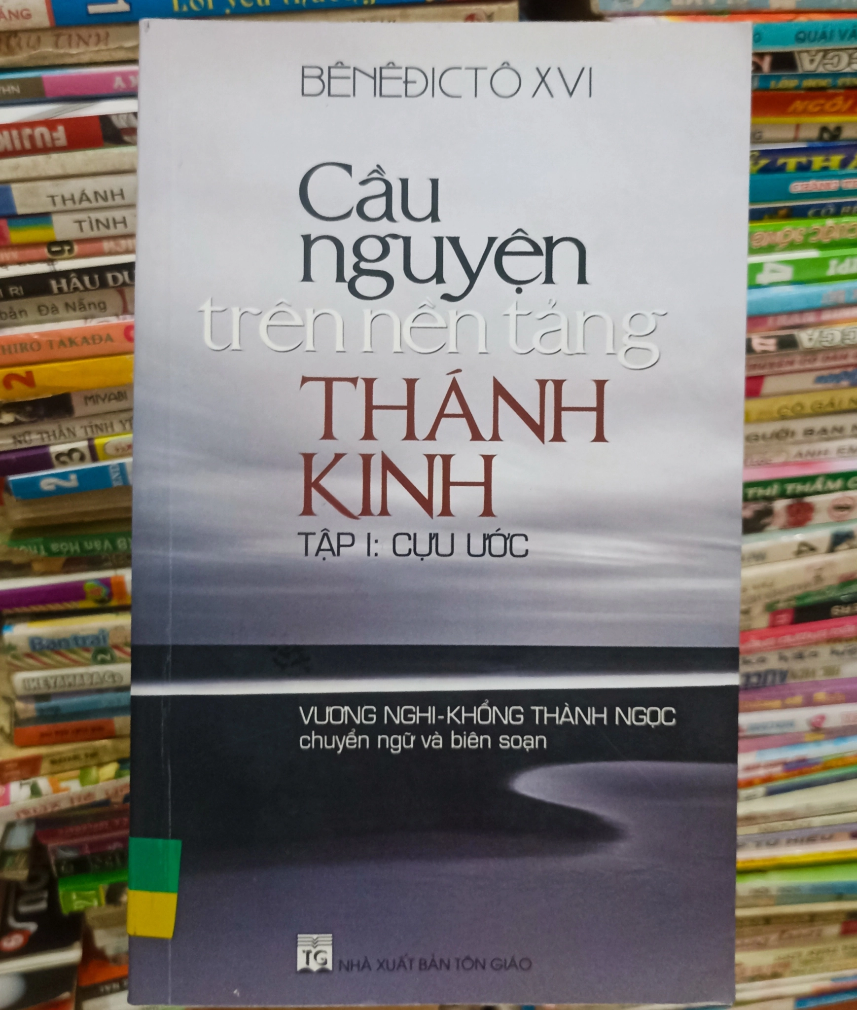 Cầu nguyện trên nền tảng thánh kinh - Tập 1: Cựu ước 🌻 by Đức Giáo Hoàng Bênêđictô XVI - Sách Book Cover - Ngọc Hiển Books