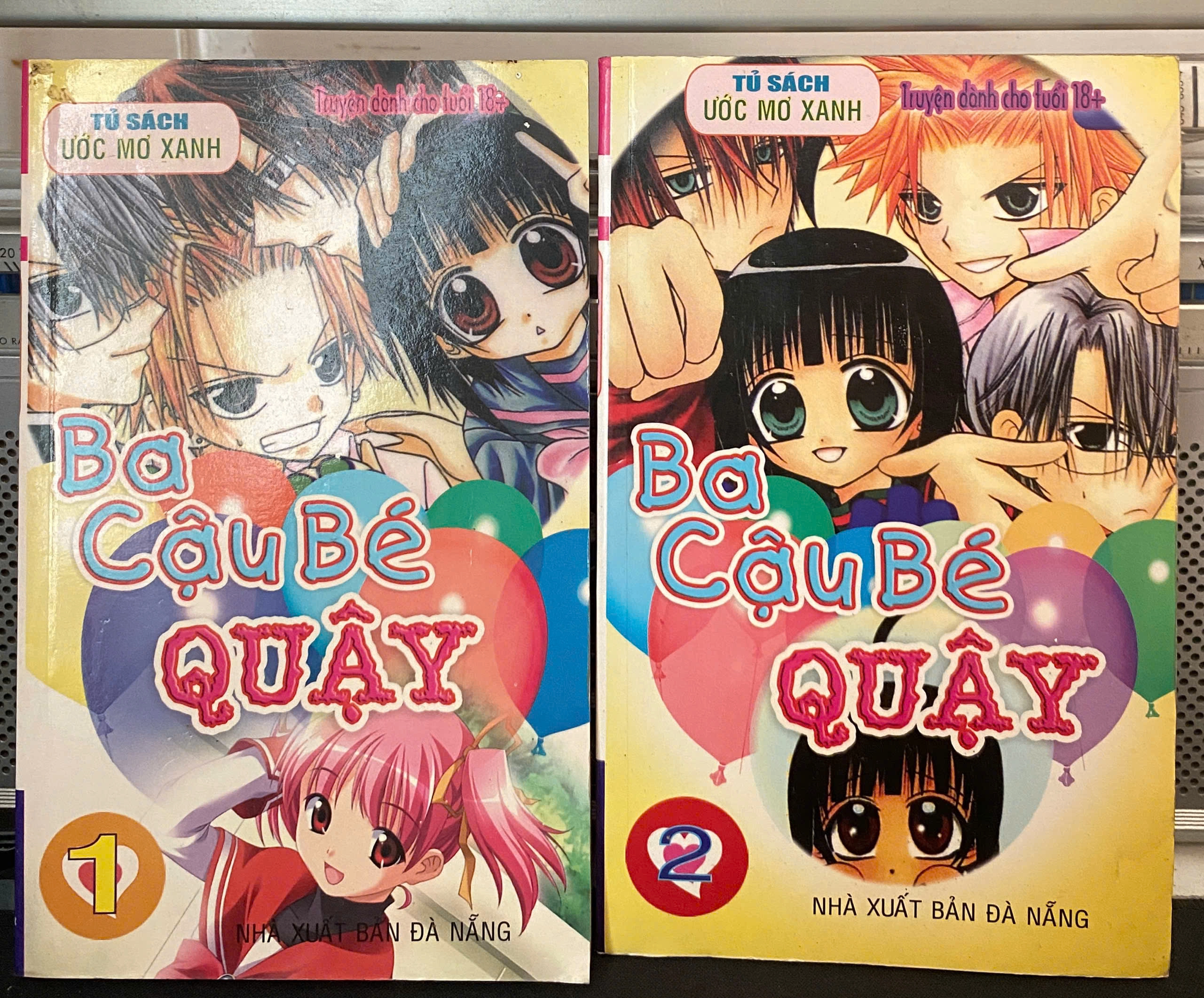 Ba cậu bé quậy Tâp 1, 2 by  - Sách Book Cover - Ngọc Hiển Books