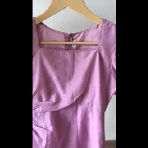 Đầm nữ màu hồng nhạt size S 467060