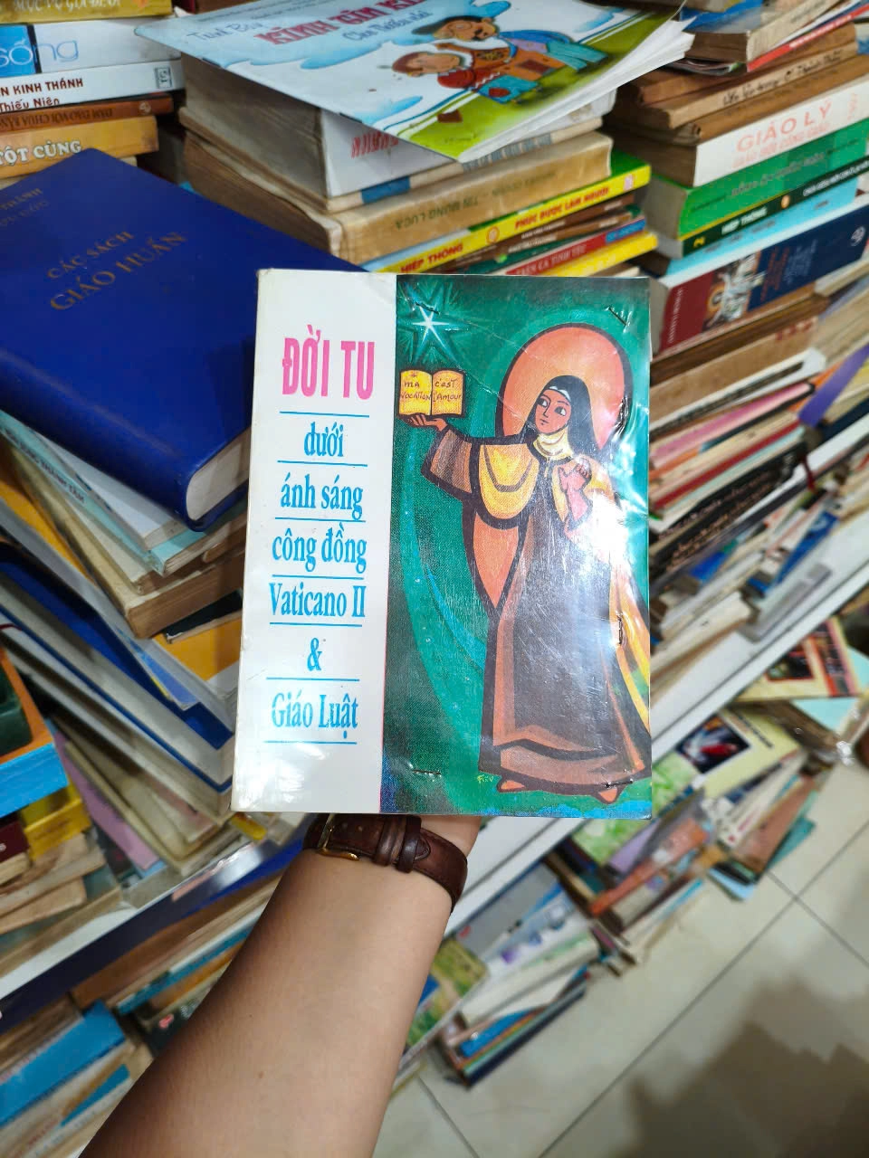 Đời Tu Dưới Ánh Sáng Cộng Đồng Vanticano II Và Giáo Luật by  - Sách Book Cover - Ngọc Hiển Books