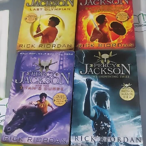 [MIỄN PHÍ BỌC SÁCH] Percy Jackson & The Olympians 1+3+4+5 - Rick Riordan