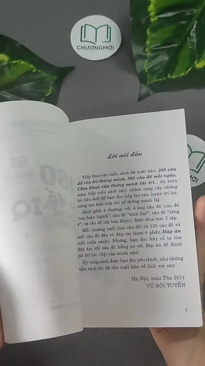 480 Câu Đố Rèn Trí Tuệ Nâng Cao IQ - 2 -  604613