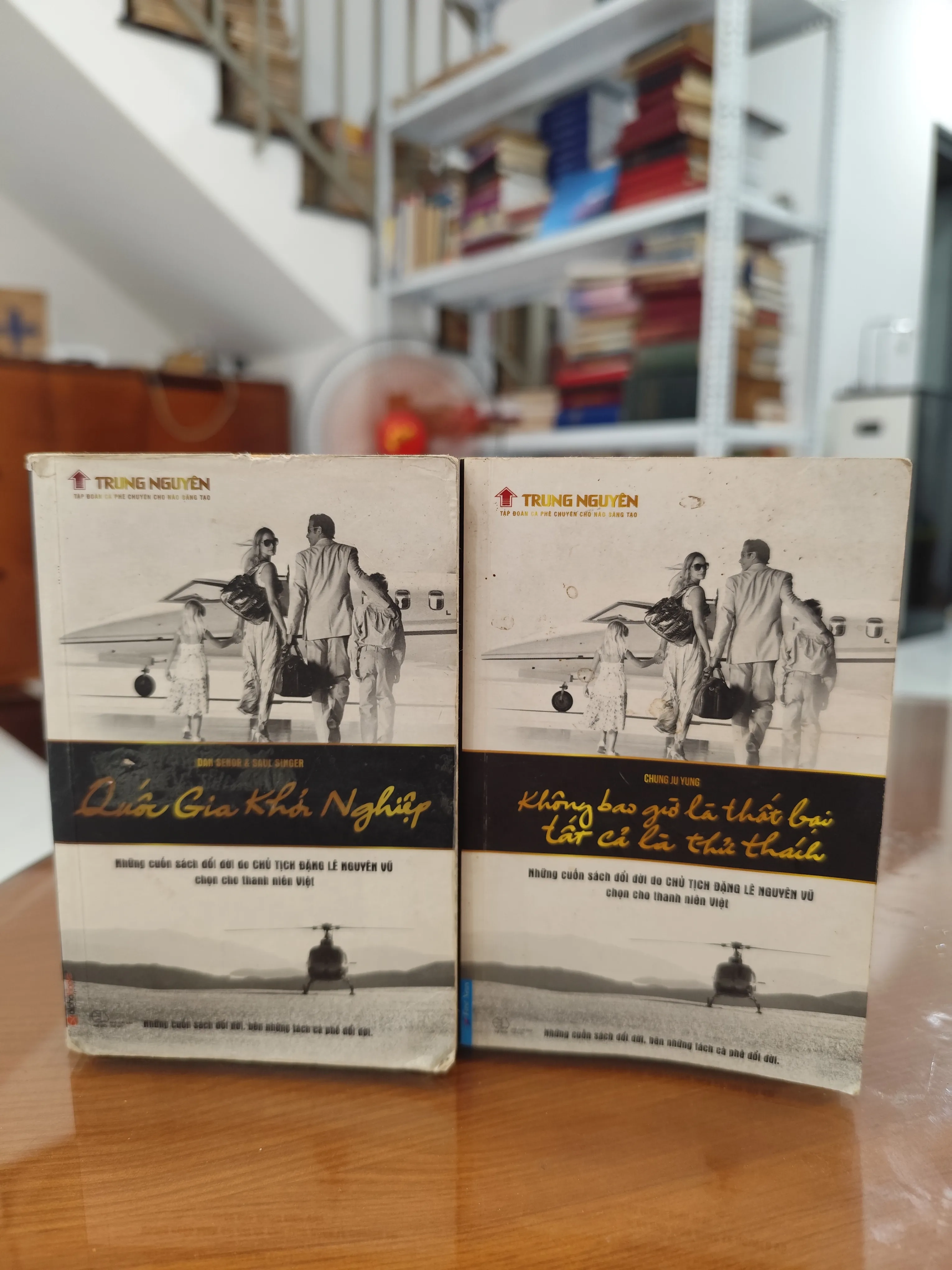 Combo 2 sách của Trung Nguyên by  - Sách Book Cover - Ngọc Hiển Books